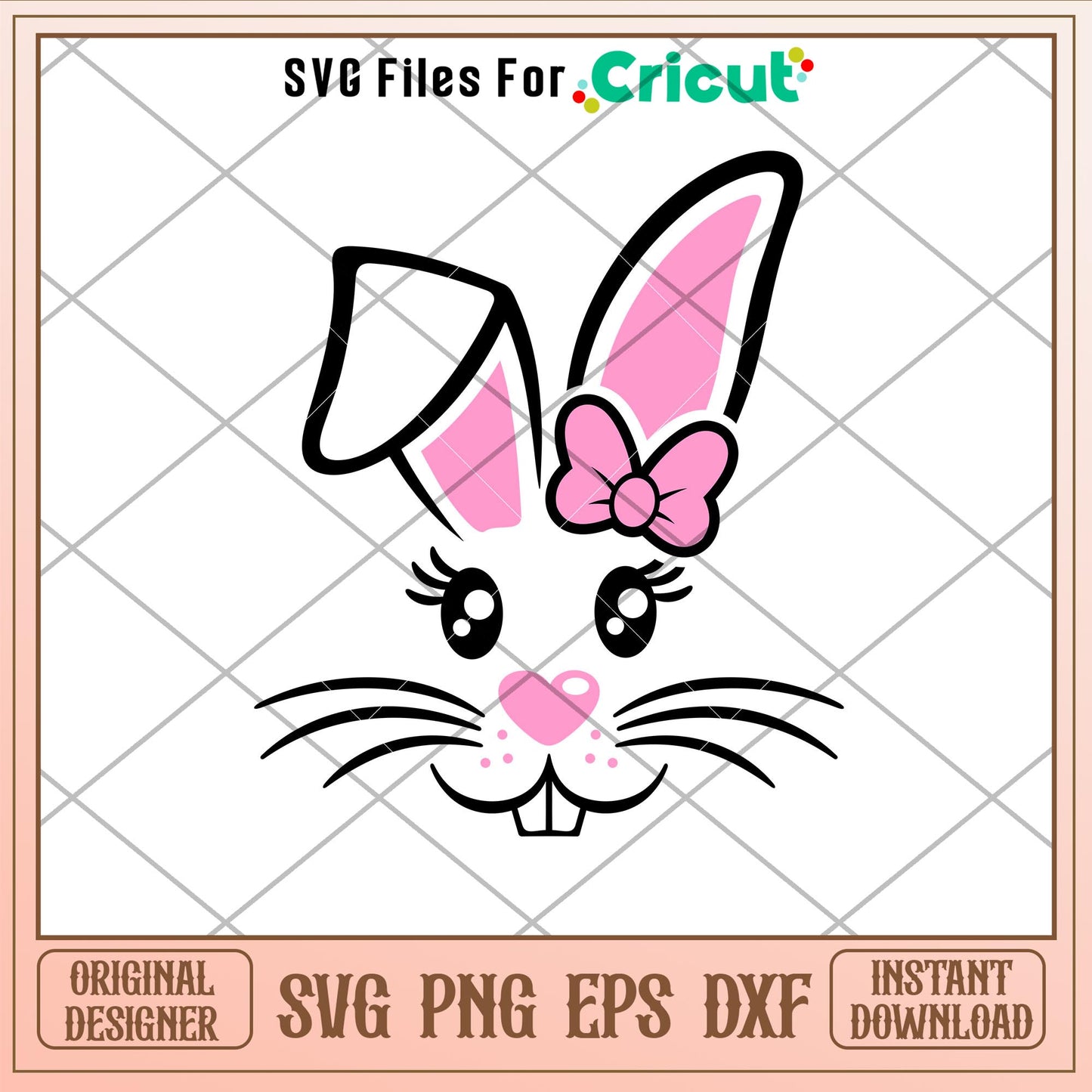 Easter Bunny Girl, Easter Bunny Girl Svg