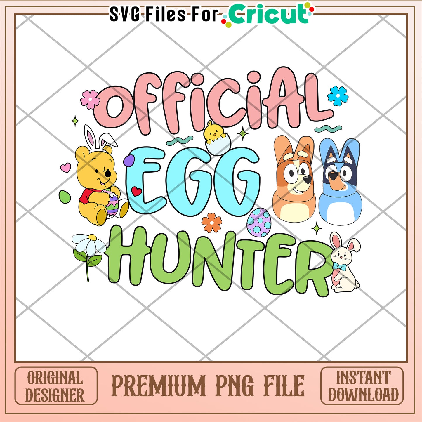 Easter Egg Hunt PNG Design
