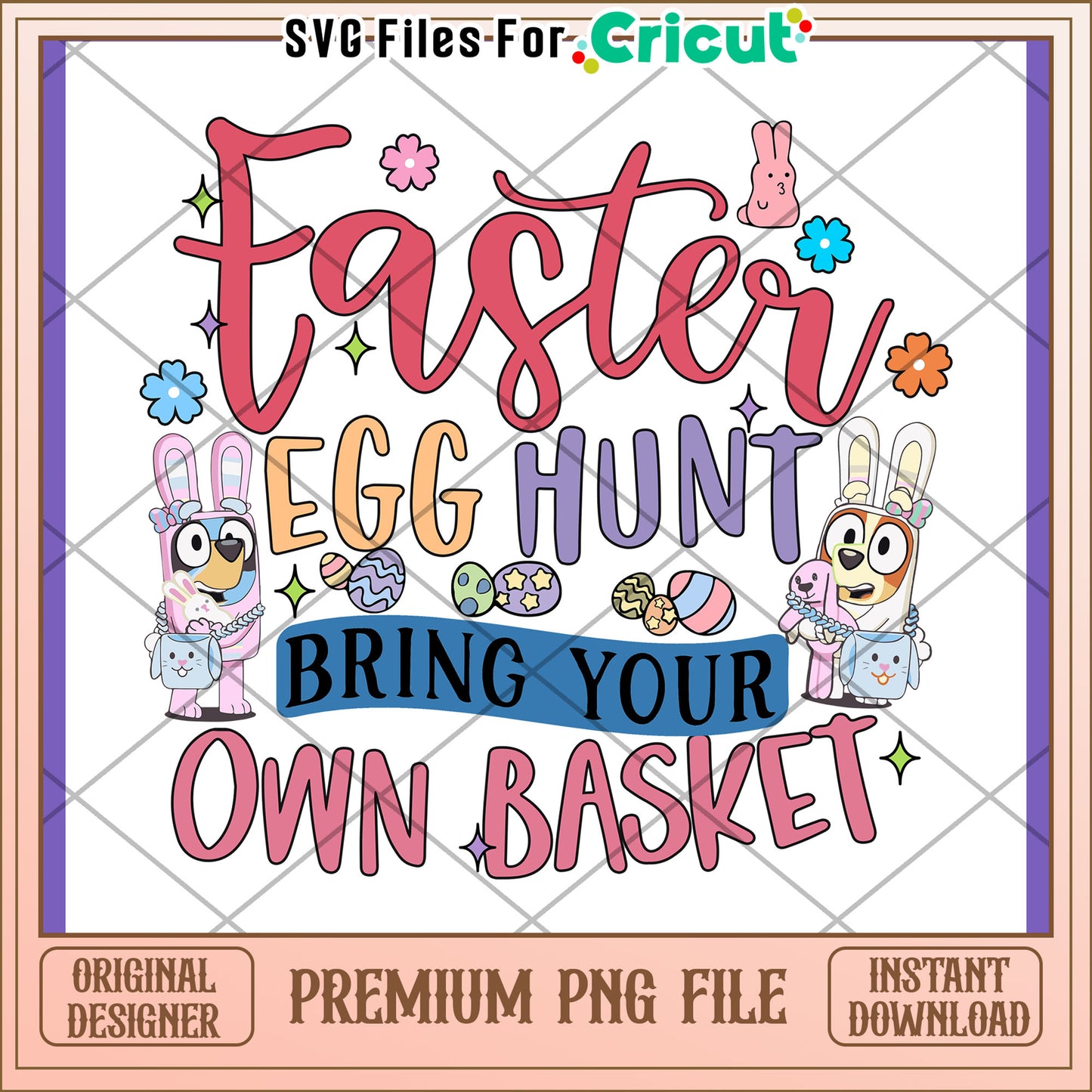 Easter Egg Hunt PNG Design