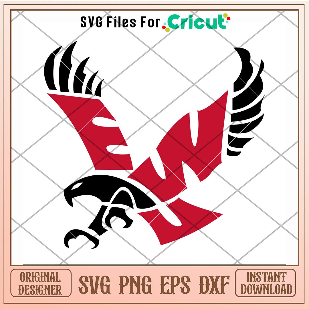 Eastern Washington Eagles Logo Svg, Eastern Washington Eagles Svg, NCAA Svg