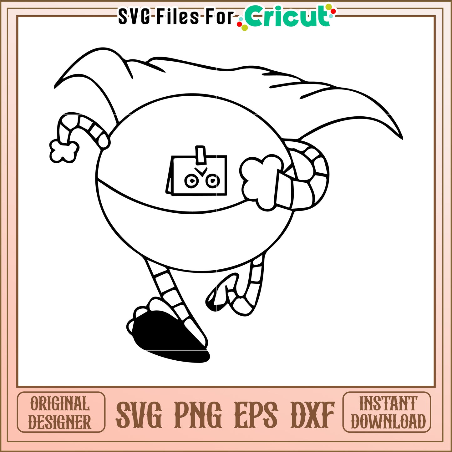 Elegant floral decoration SVG, perfect for custom designs projects