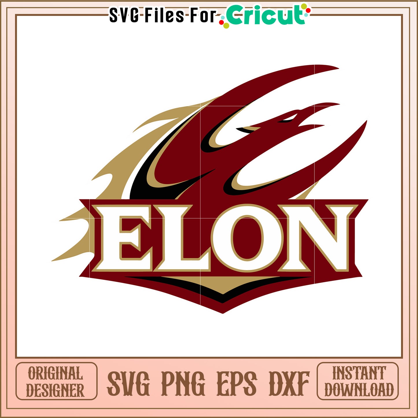 Elon SVG Design for Cricut, Instant Download for Craft Projects