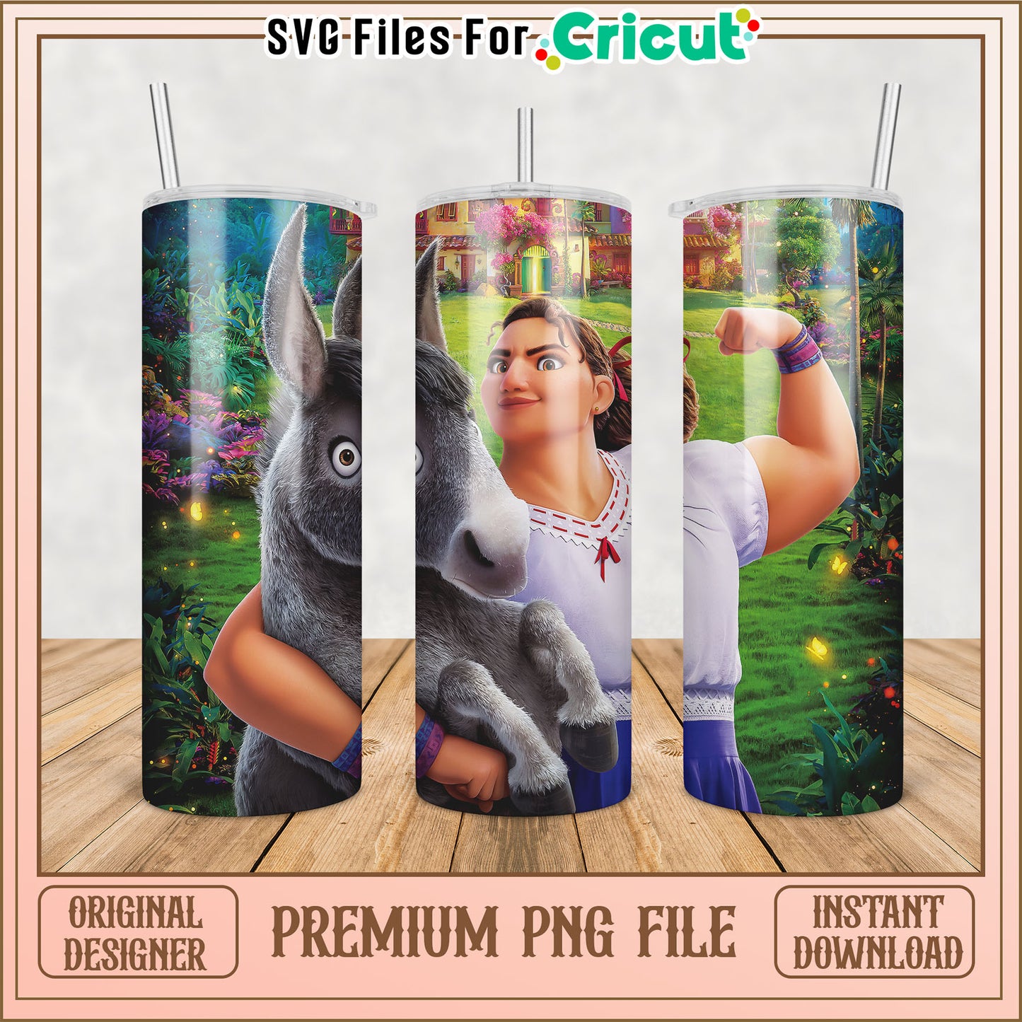 Encanto 20oz Skinny Tumbler PNG