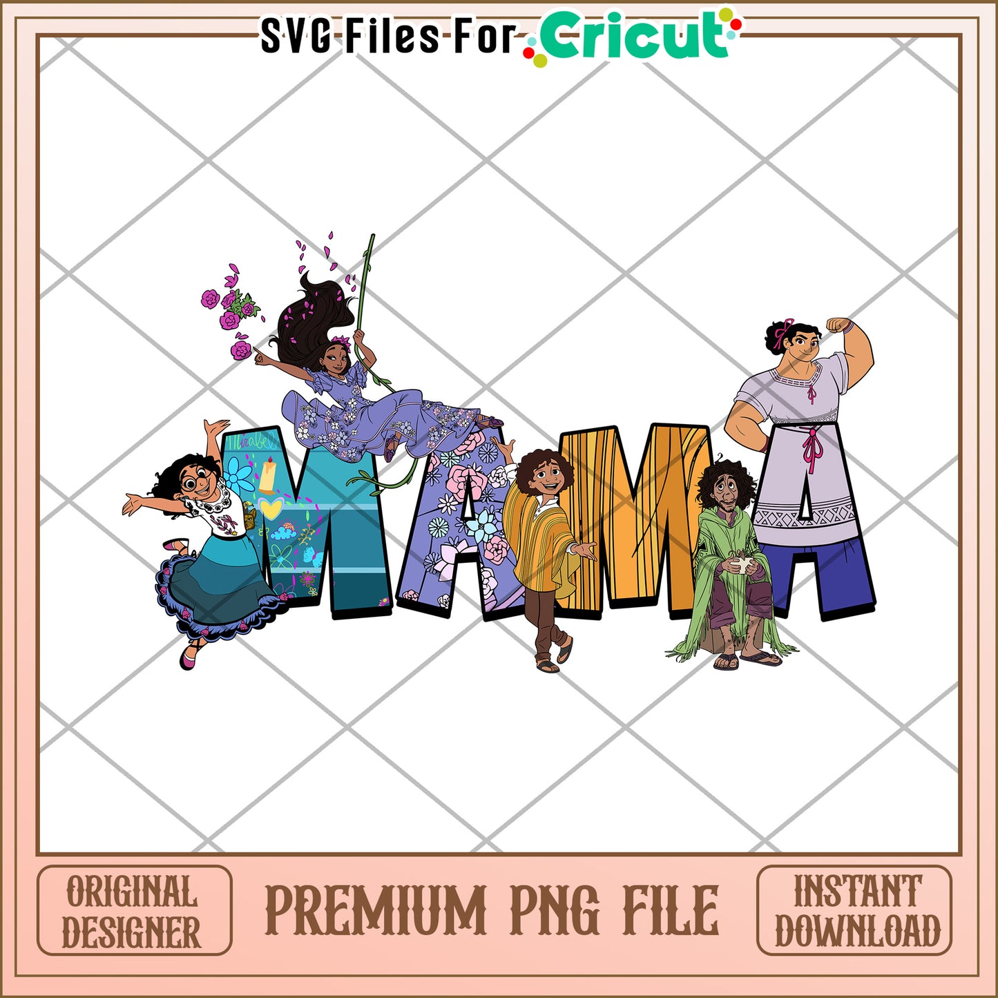 Encanto Mama PNG Family Design