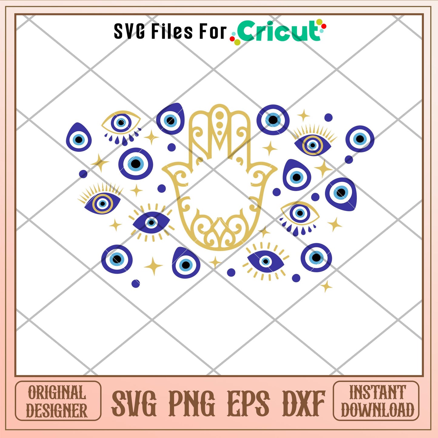 Evil Eye Full Wrap, Evil Eye Full Wrap Svg
