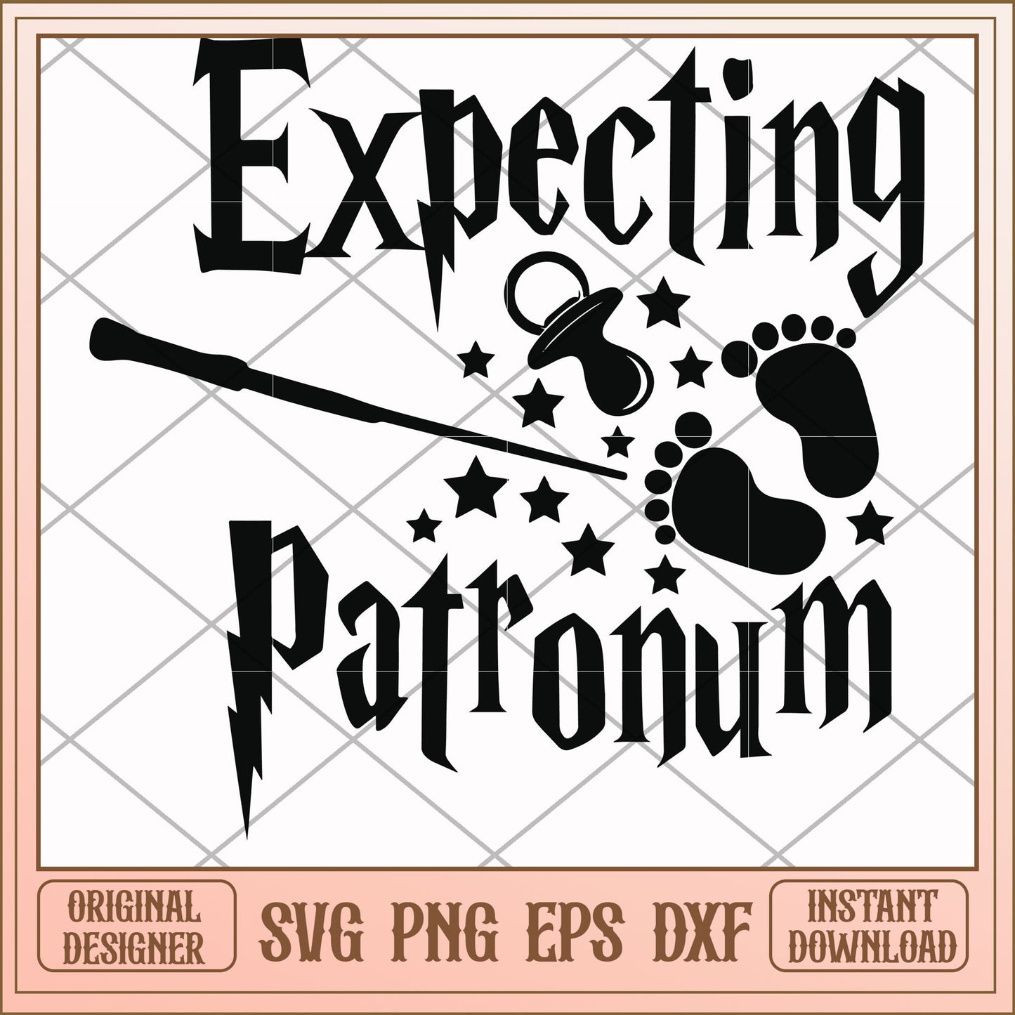 Expecting patronum harry potter svg, harry potter svg, funny svg