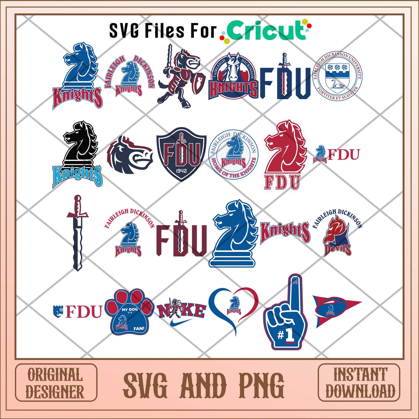 Fairleigh Dickinson Knights svg, Fairleigh Knights svg bundle, NCAA svg