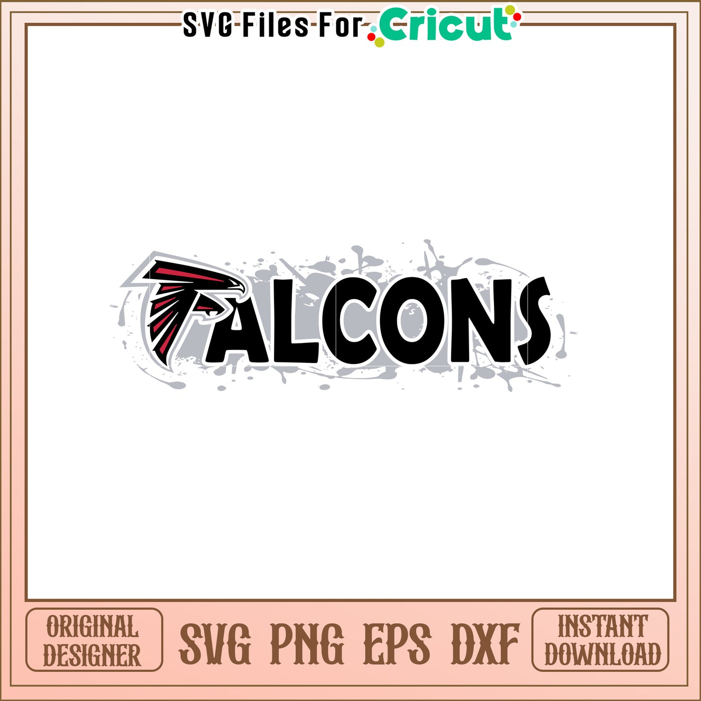 Falcon SVG Design Bold Graphic for Fans and Crafts