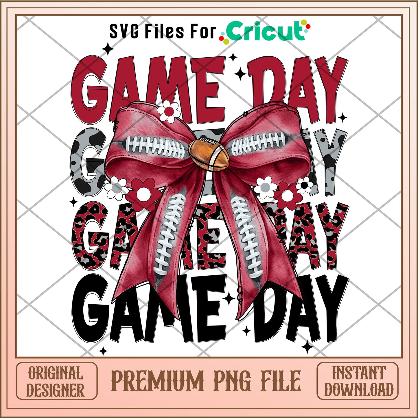 Falcons coquette football bow png, Atlanta Falcons png, NFL png