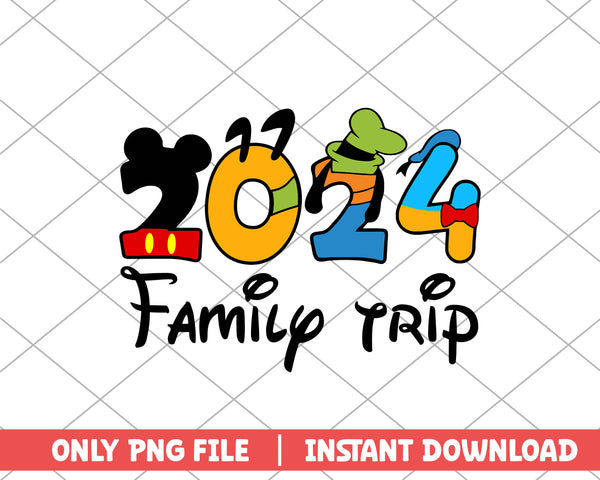 Family Trip 2024 Disney Png – Svg Files For Cricut