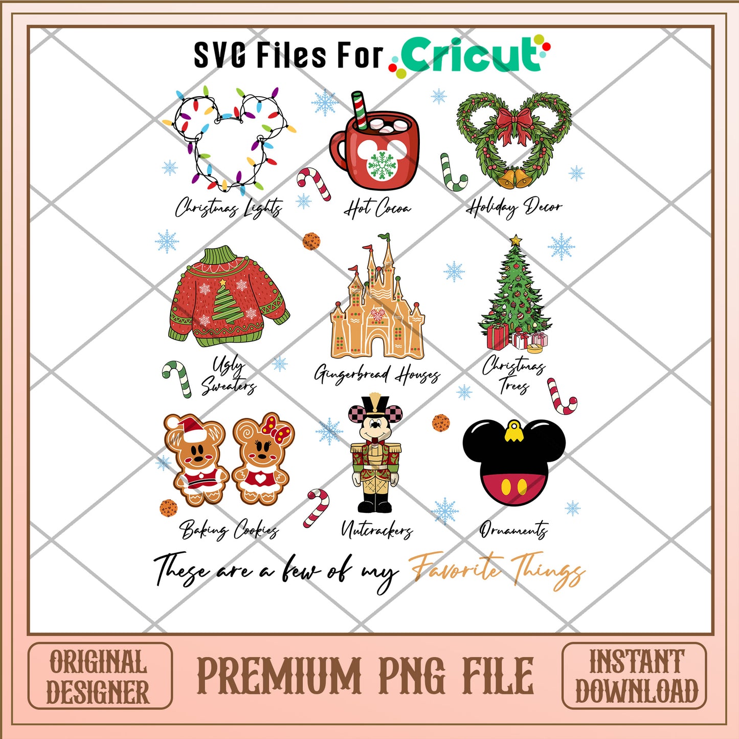 Favorite things of christmas png, hot cocoa png, christmas png
