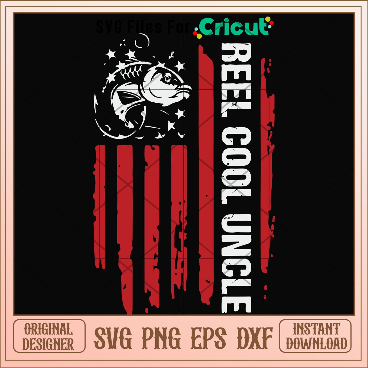 Feel cool Uncle fishing svg, uncle svg, other svg