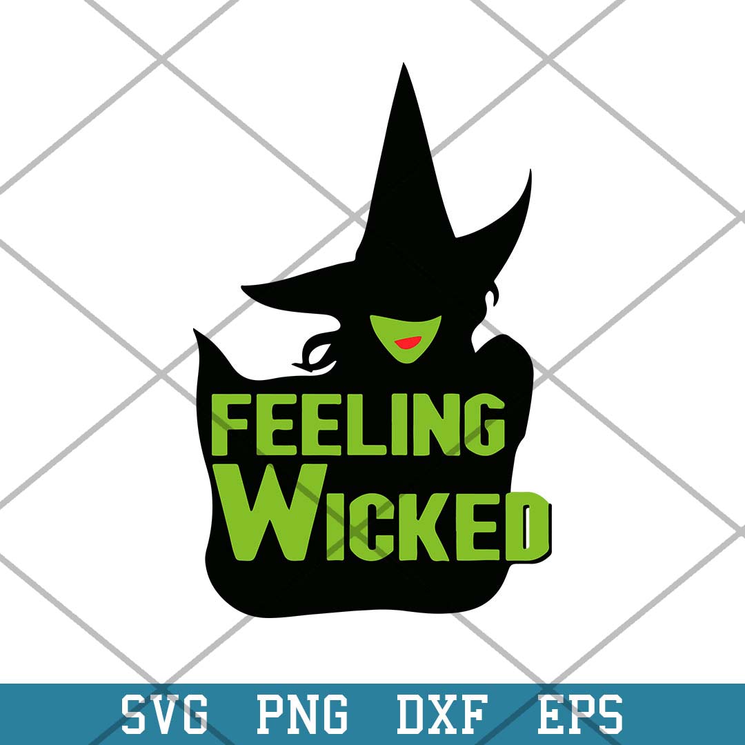 Feeling Wicked Halloween Svg, Halloween Svg-Svgfilesforcricut
