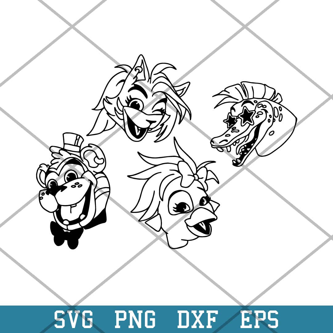 Five Nights at Freddy_s Security Breach Svg, Halloween Svg-Svgfilesforcricut