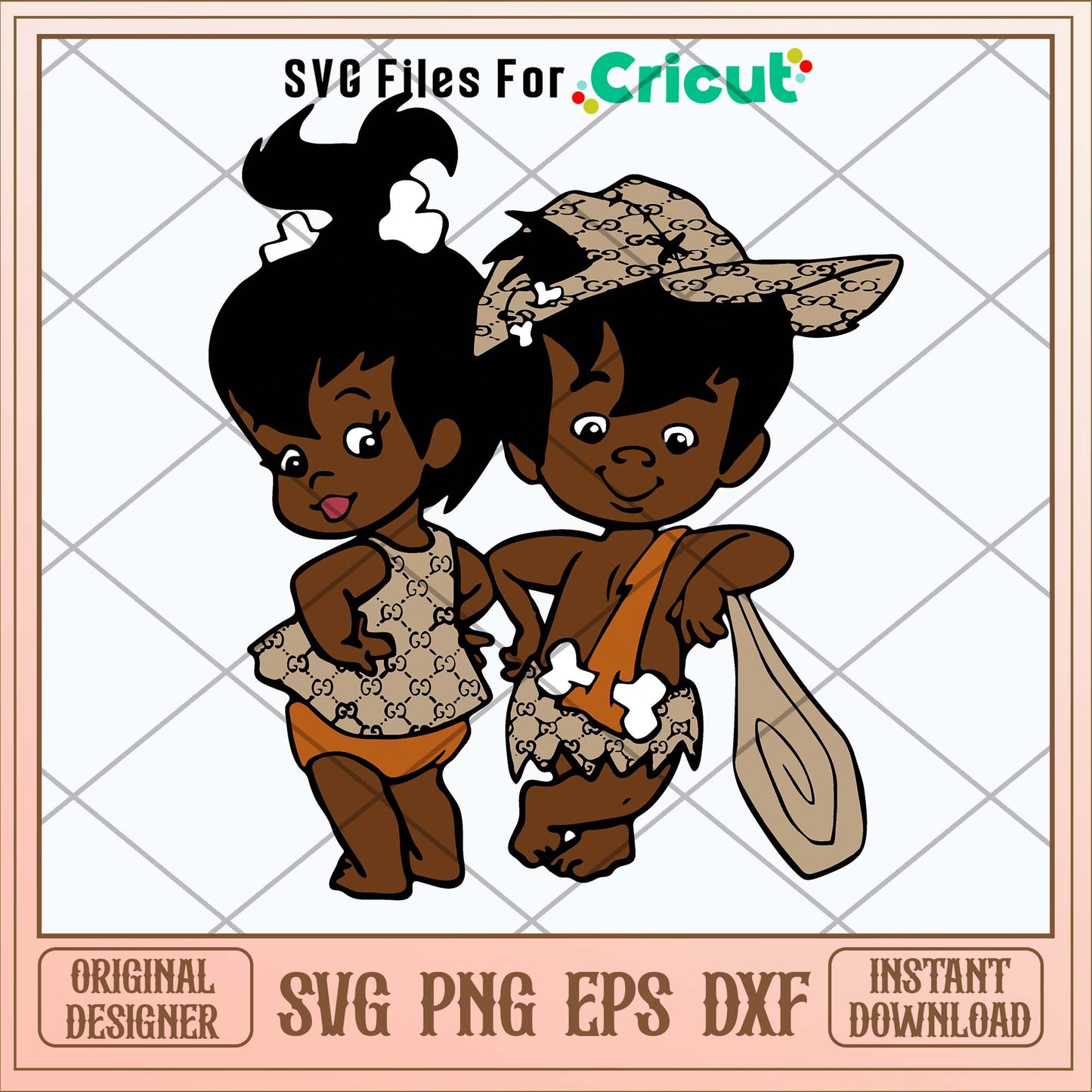 Flintstones Gucci Svg