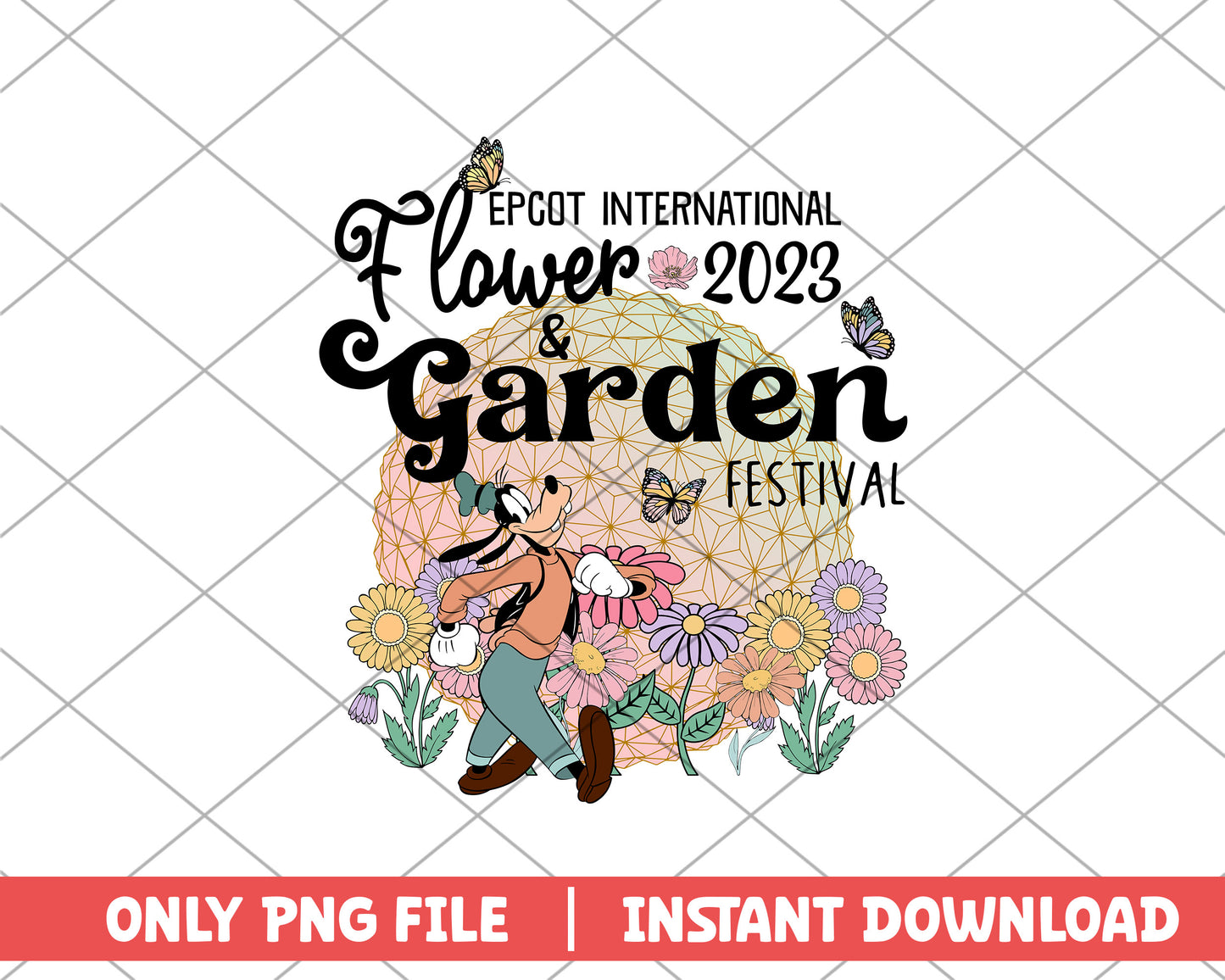 Flower garden festival disney png
