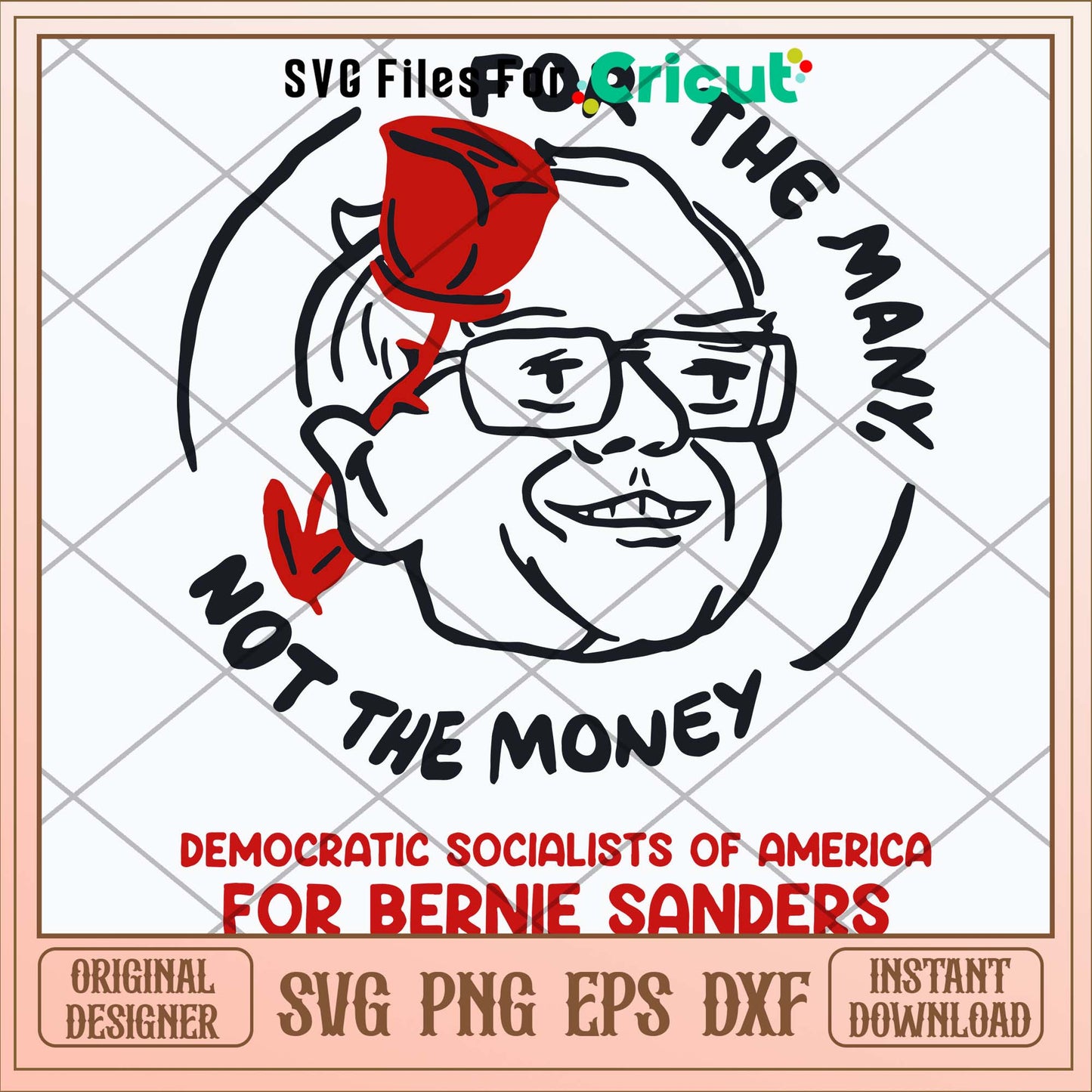 For The Many Not The Money Svg