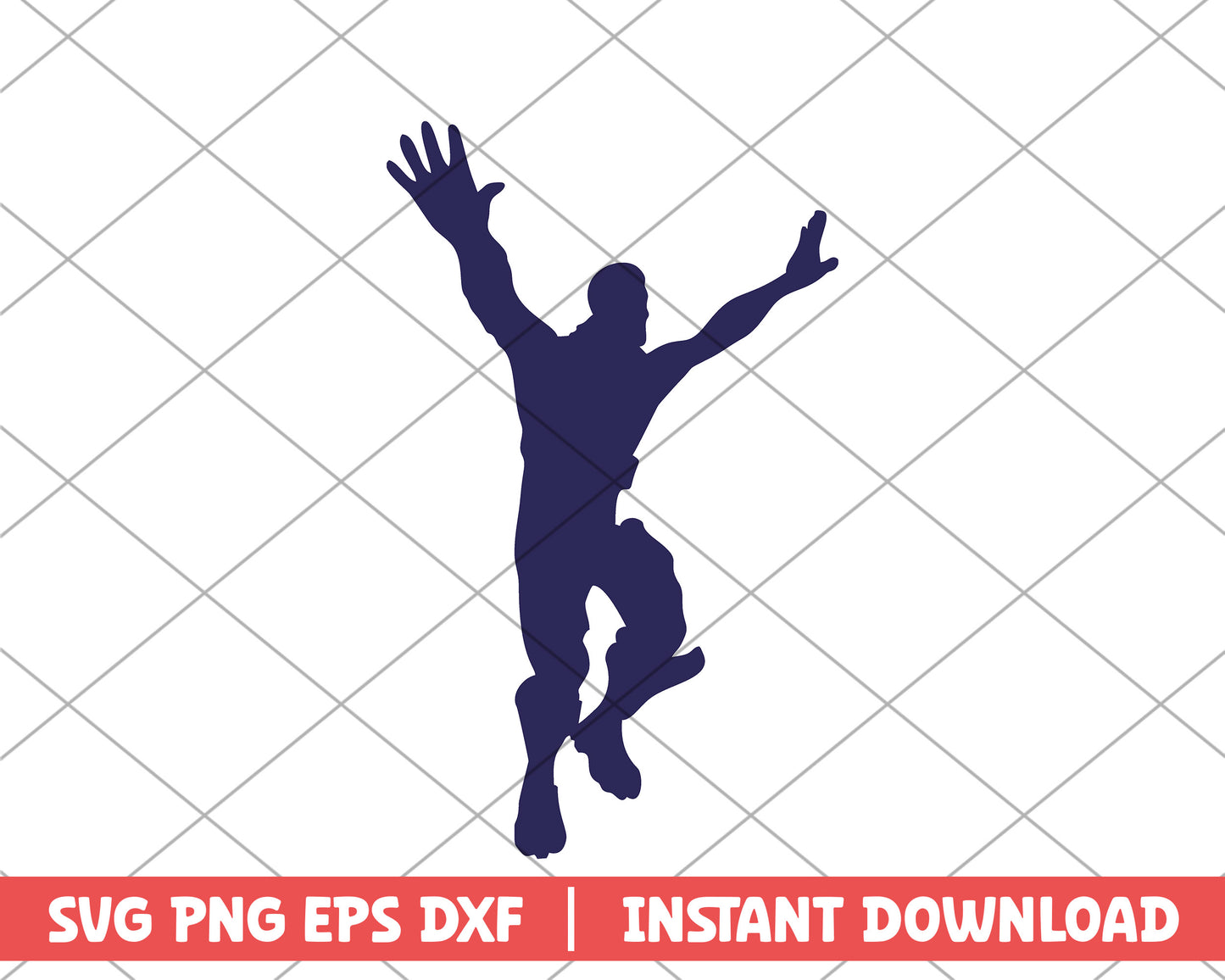 Fortnite game skin cartoon svg