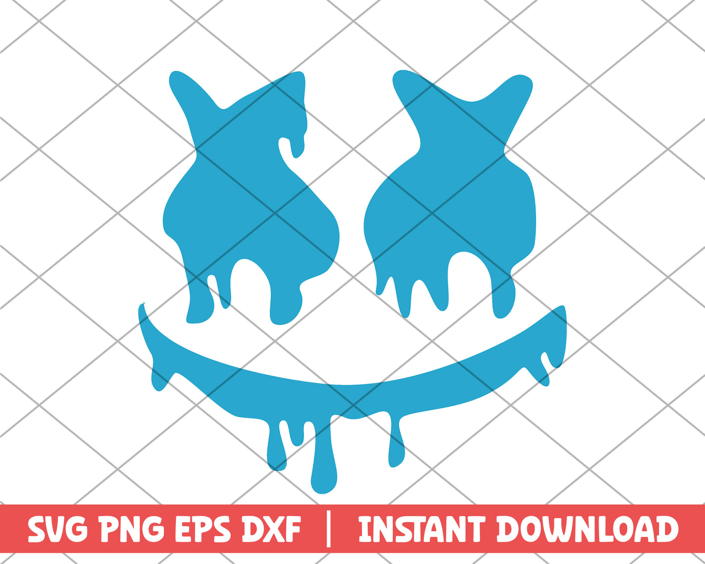 Fortnite marshmello smell cartoon svg