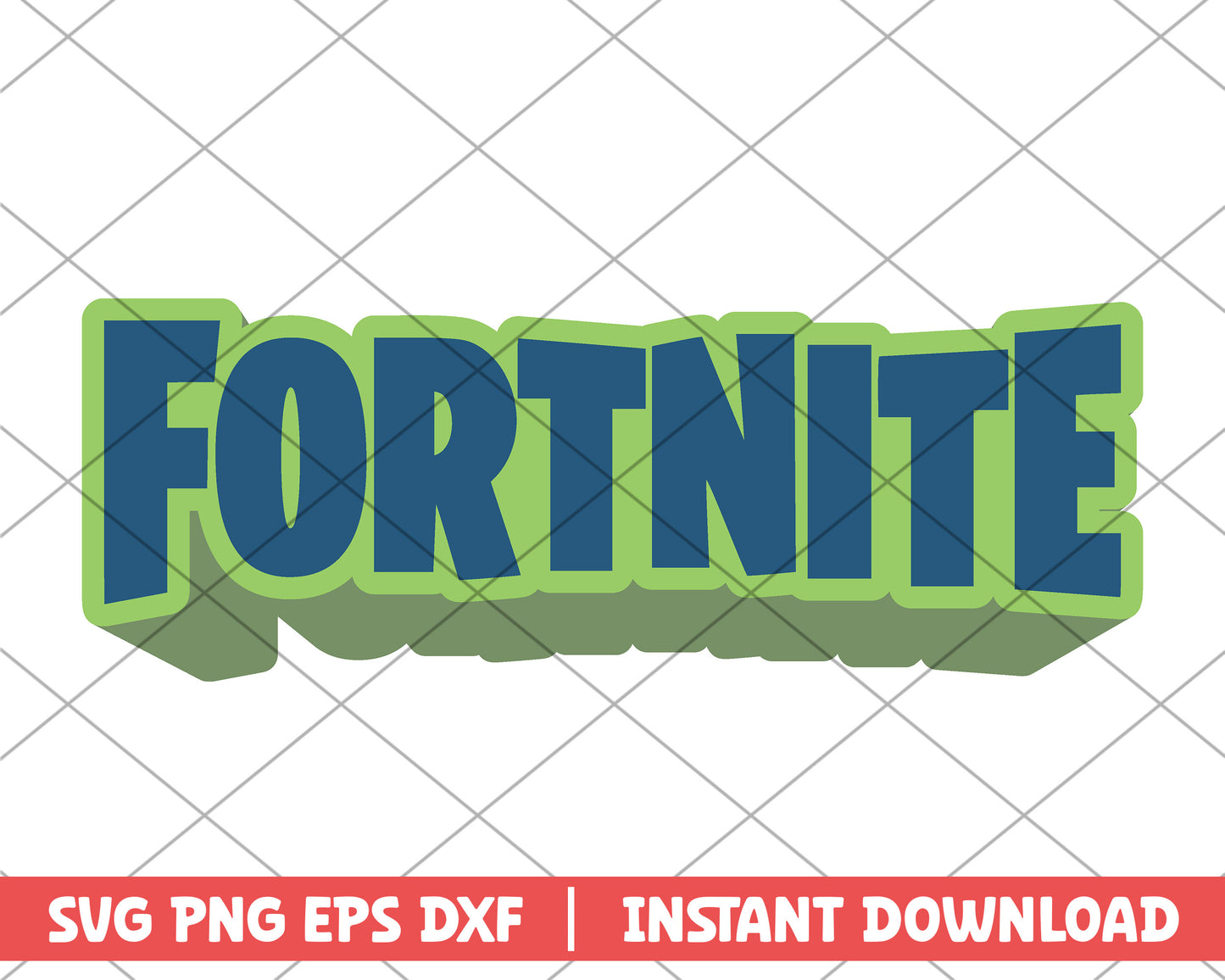 Fortnite name cartoon svg