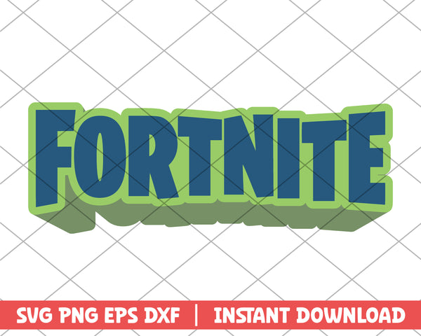 Fortnite name cartoon svg – svg files for cricut