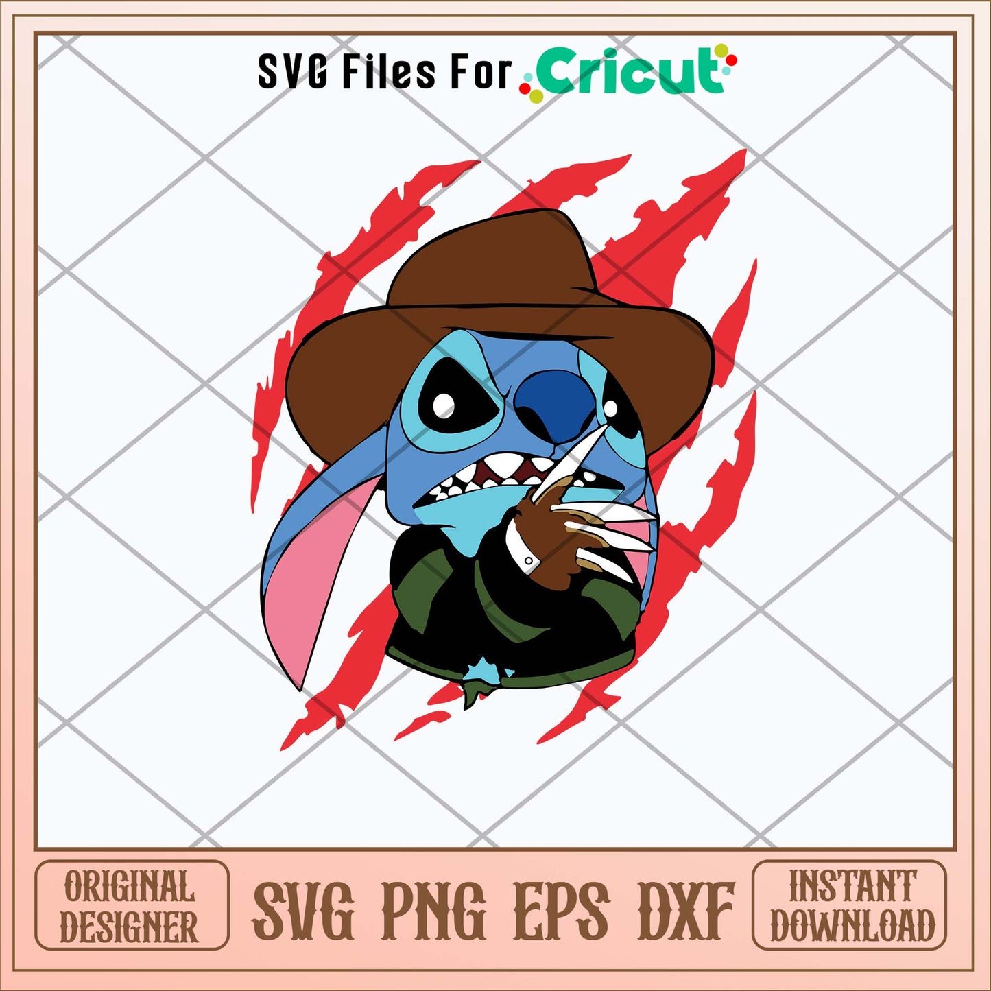 Freedy Stitch Svg