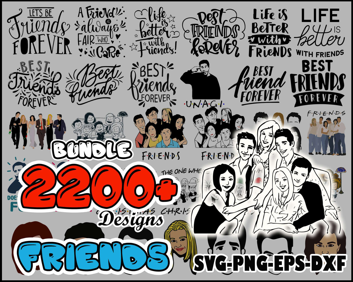 Best friends forever quotes bundle svg, best friend svg