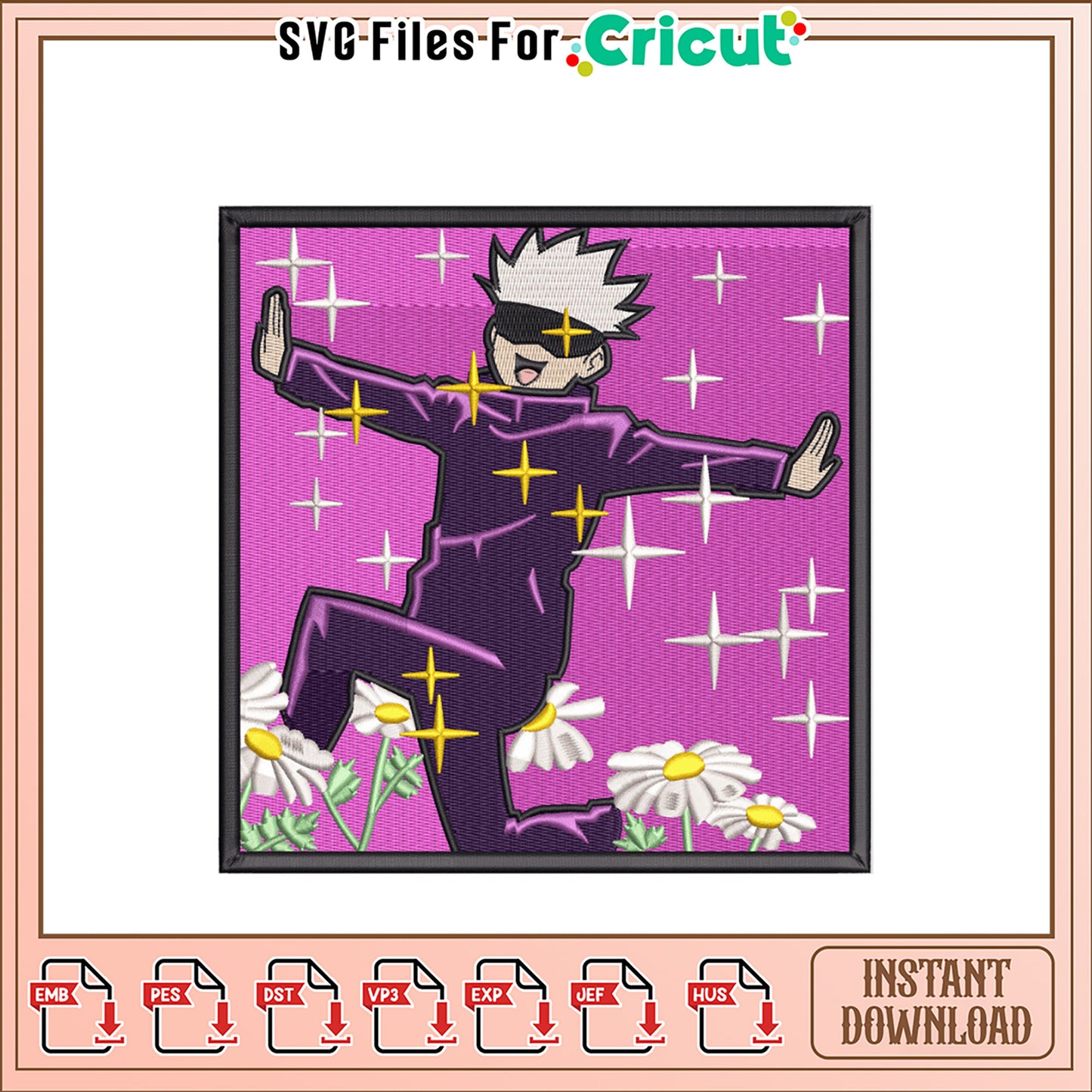 Fun Embroidery Design for DIY Crafting Projects