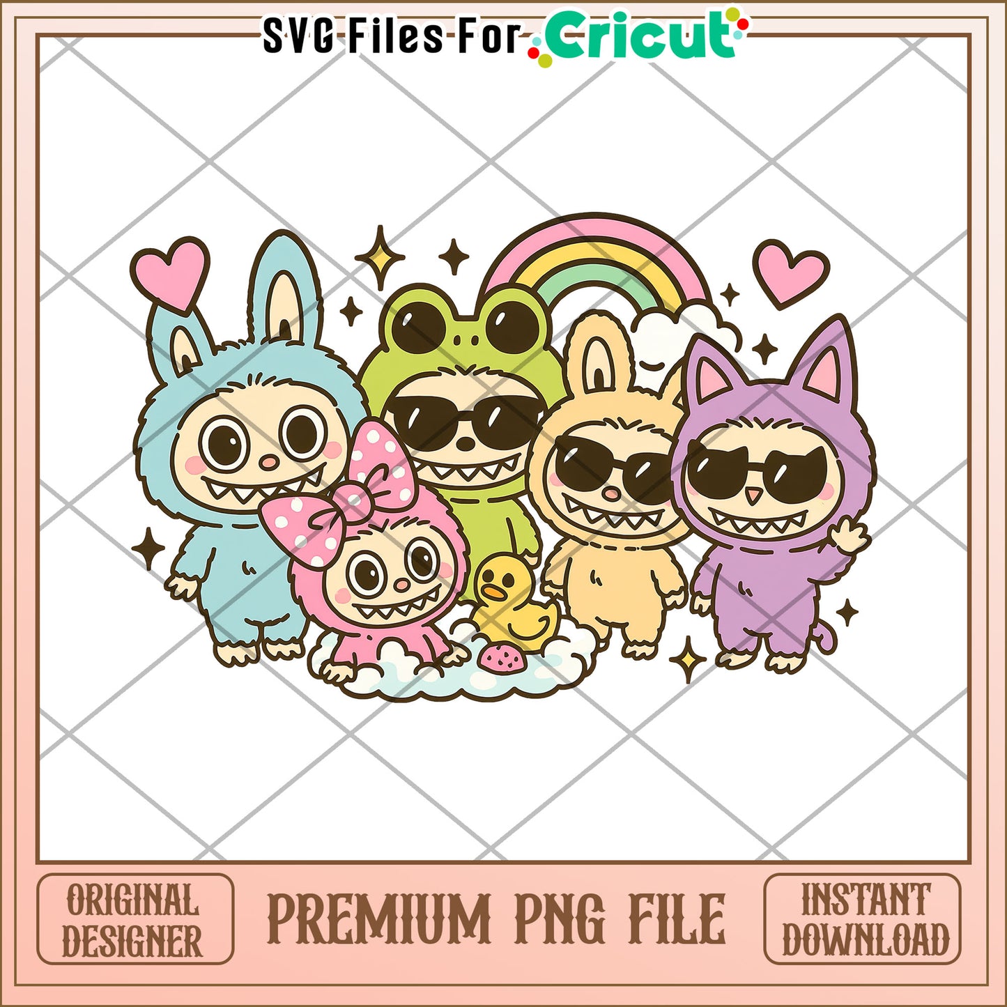 Funny and cute labubu characters png, labubu clothes png, labubu price png