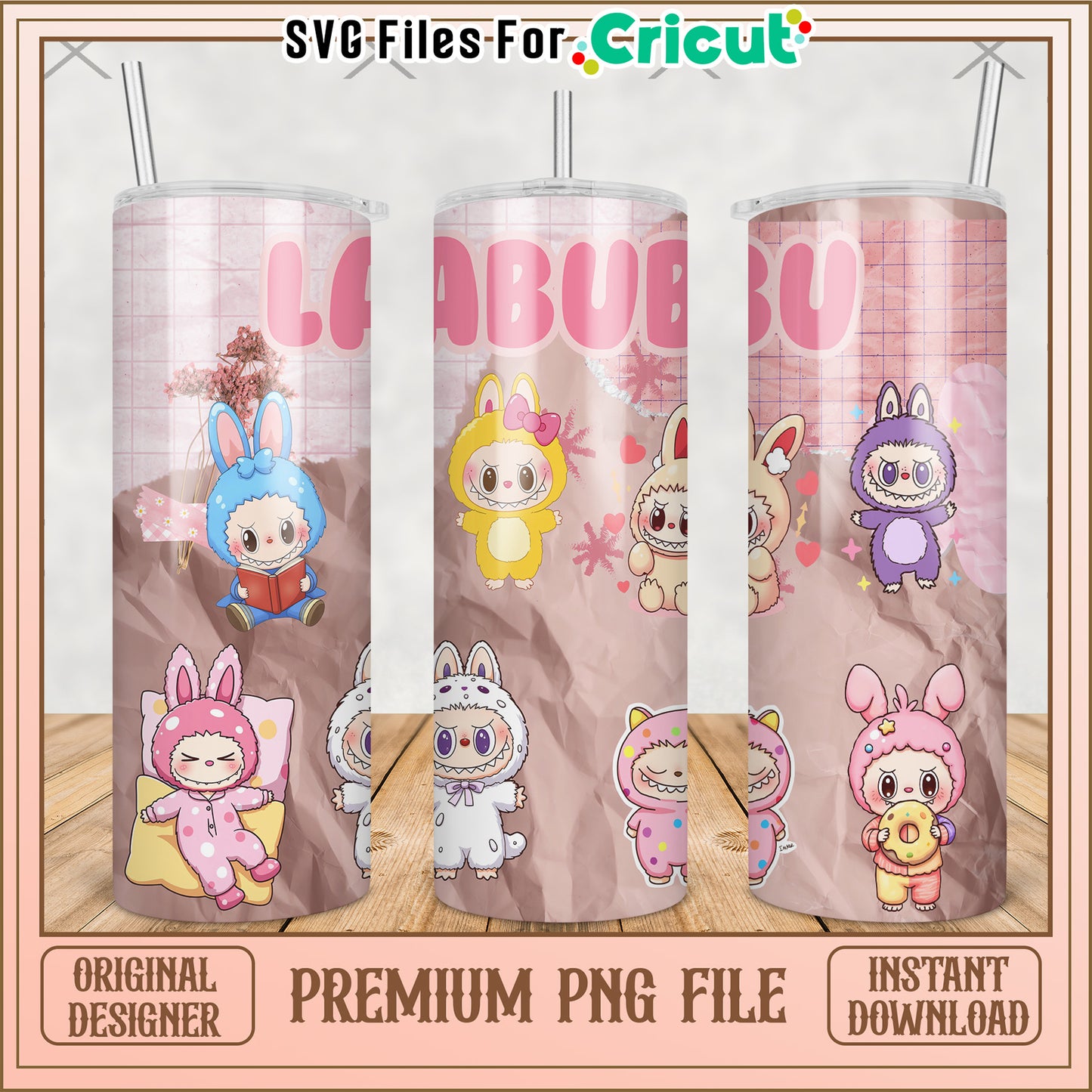 Funny labubu tumbler png, labubu doll png, labubu toys png