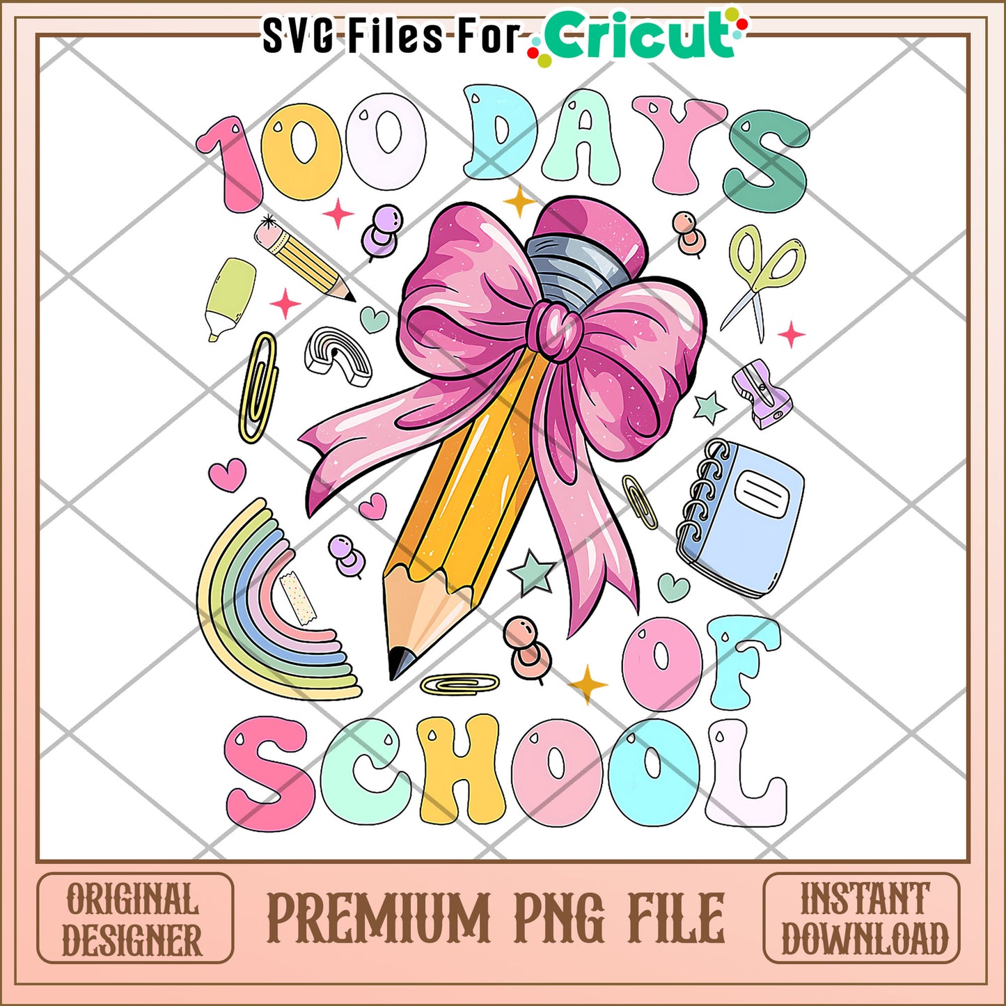 Funny school day design design png, back to school supplies png, cartoon design png