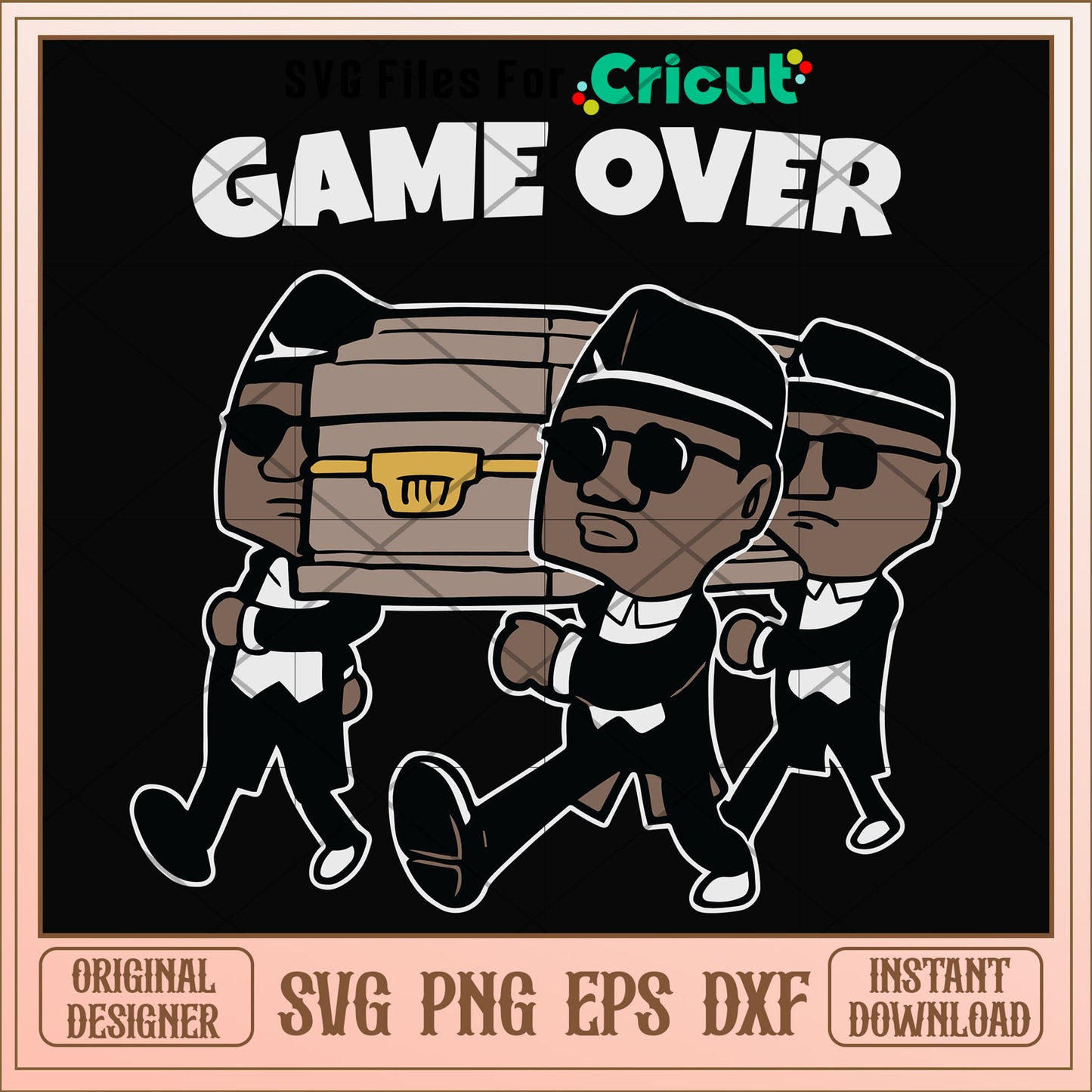 Game over Dancing Pallbearers svg, game svg, other svg