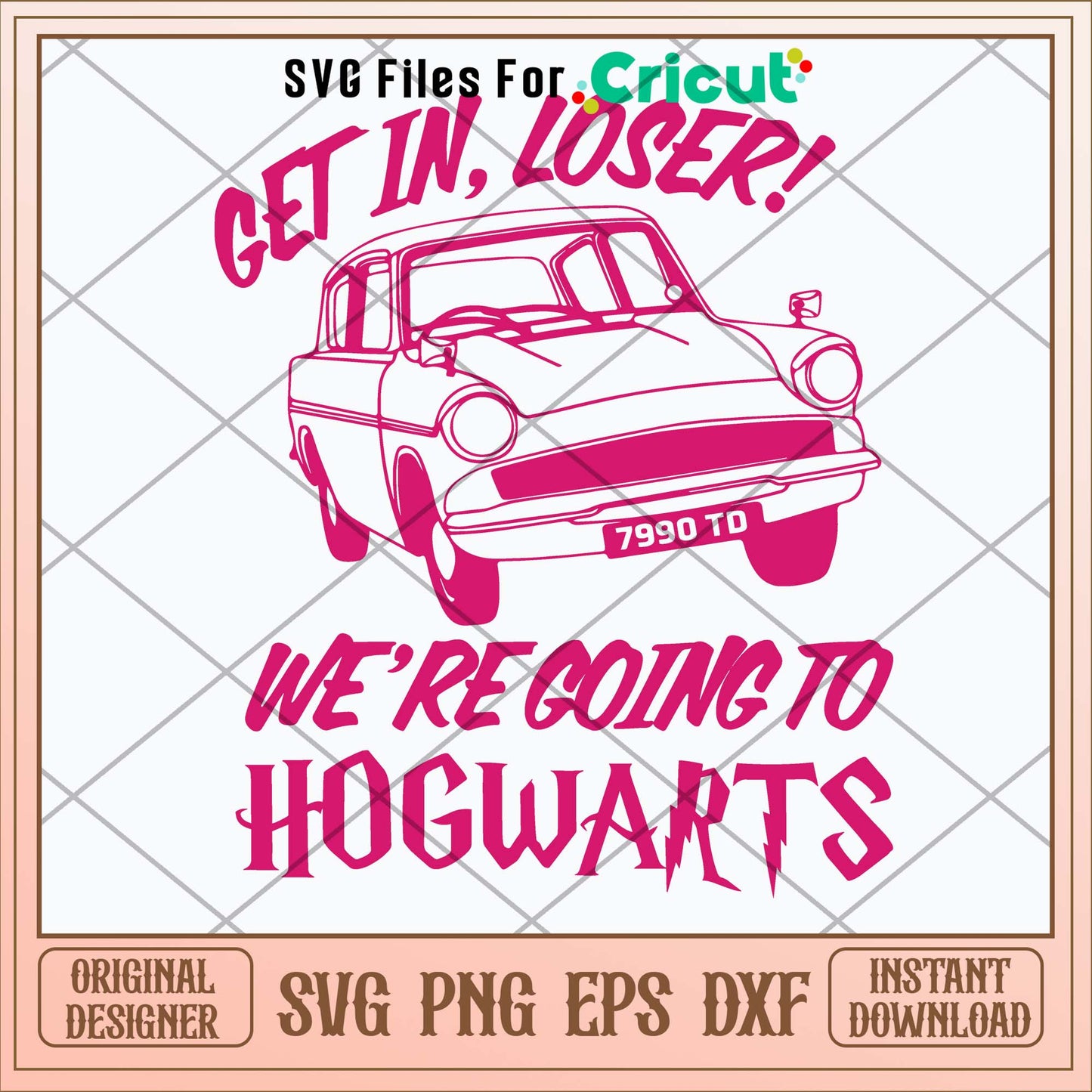 Get In Loser We_re Going Hogwarts Svg