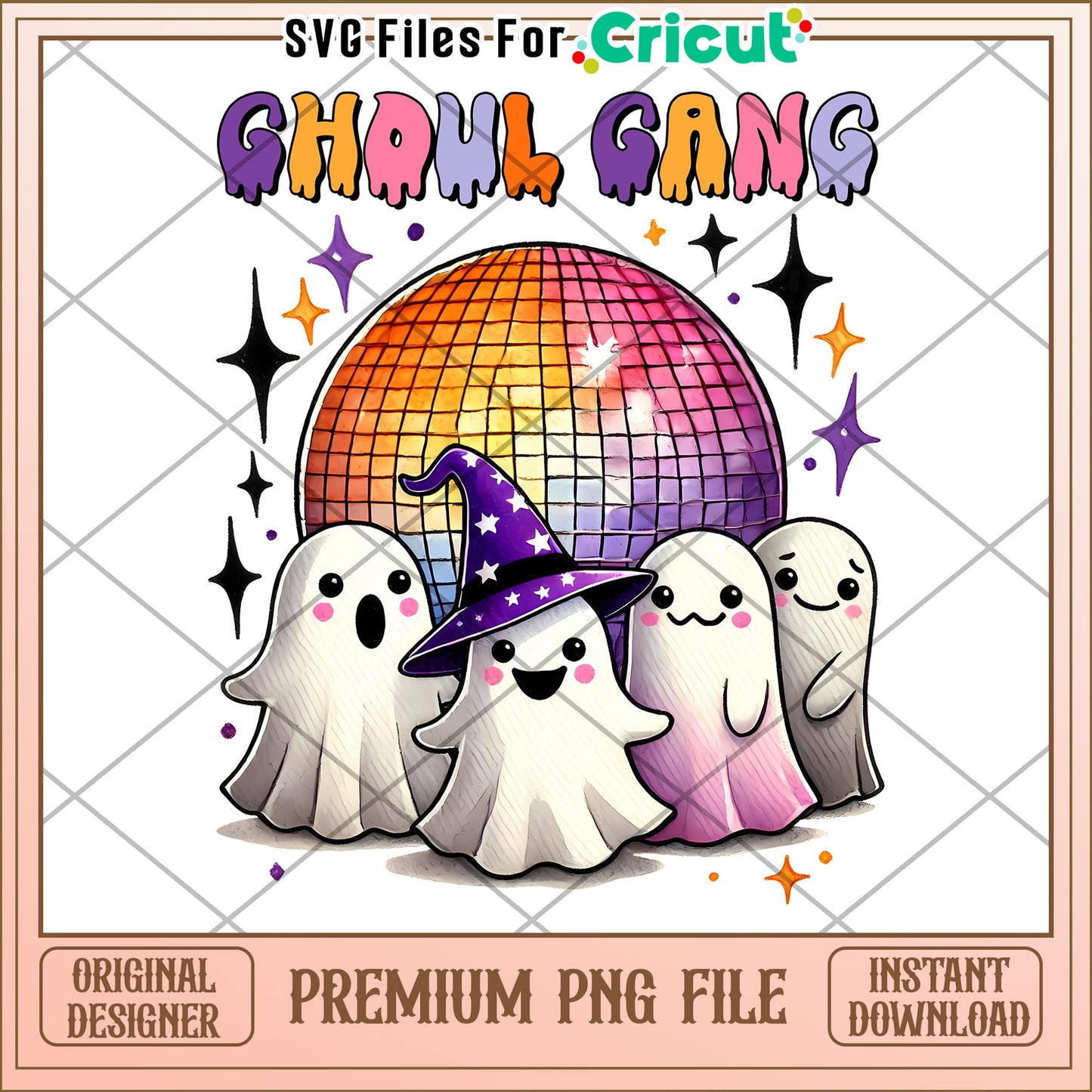 Ghoul gang png,spooky fall png, halloween candy png
