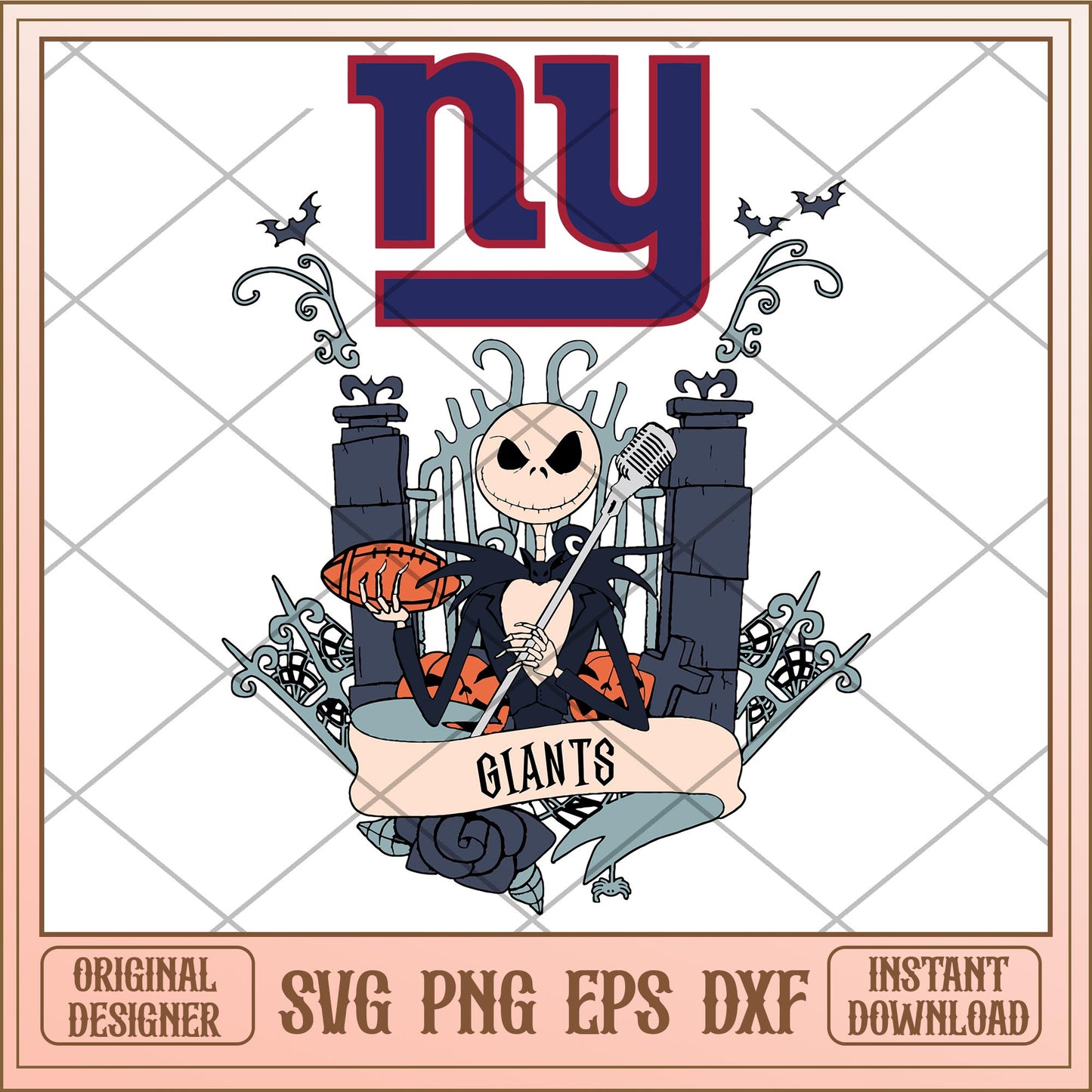 Giants Jack Halloween bundle svg, The Nightmare Before Christmas Svg, digital download