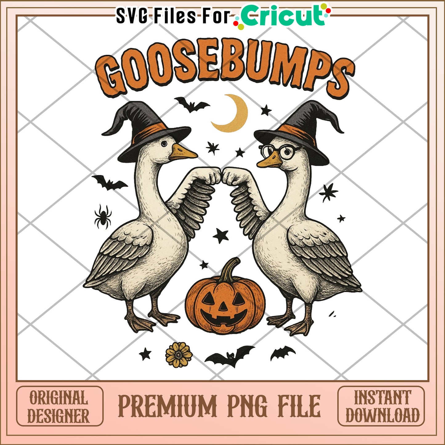 Goosebumps png, halloween season png, cute halloween png