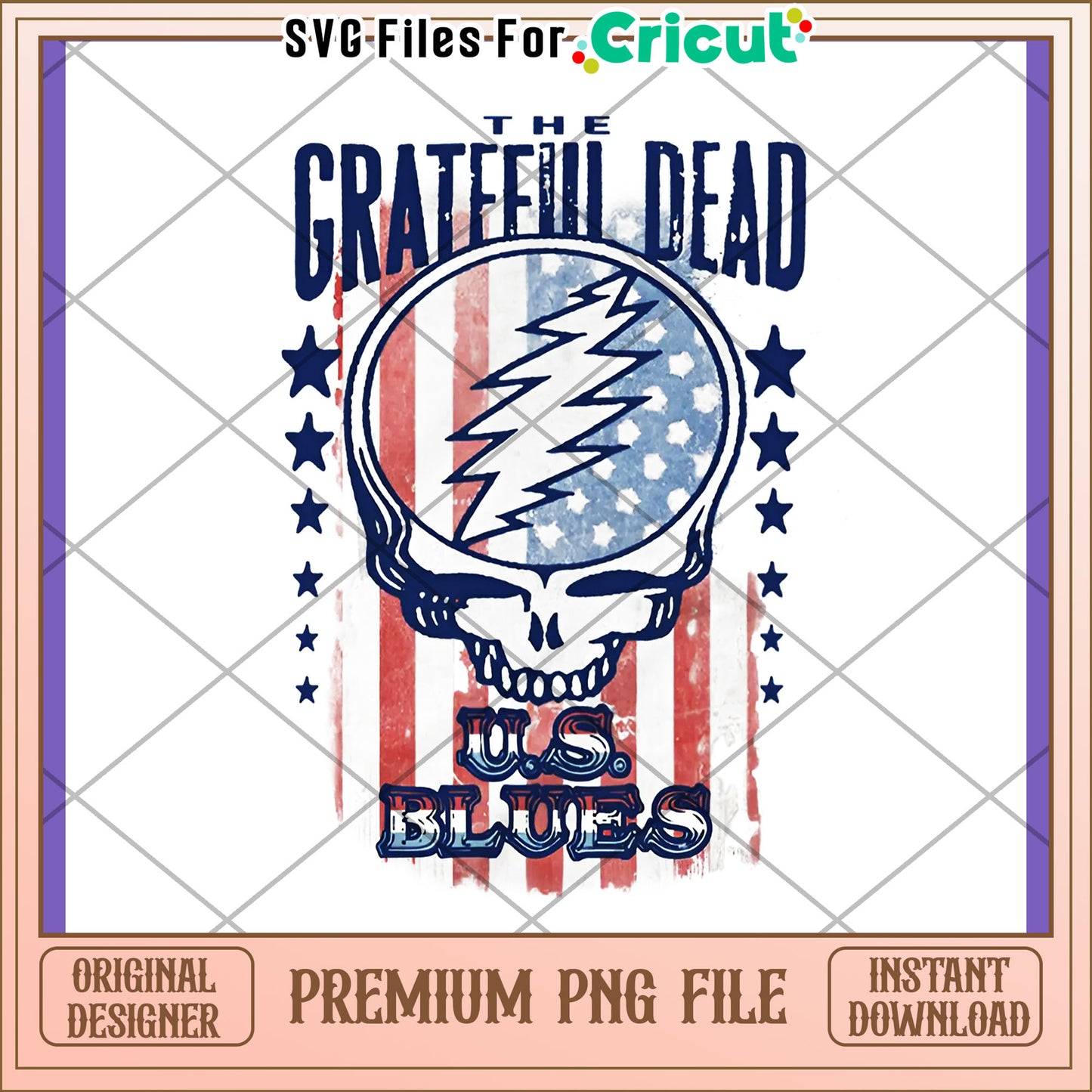 Grateful Dead US Blues Premium PNG