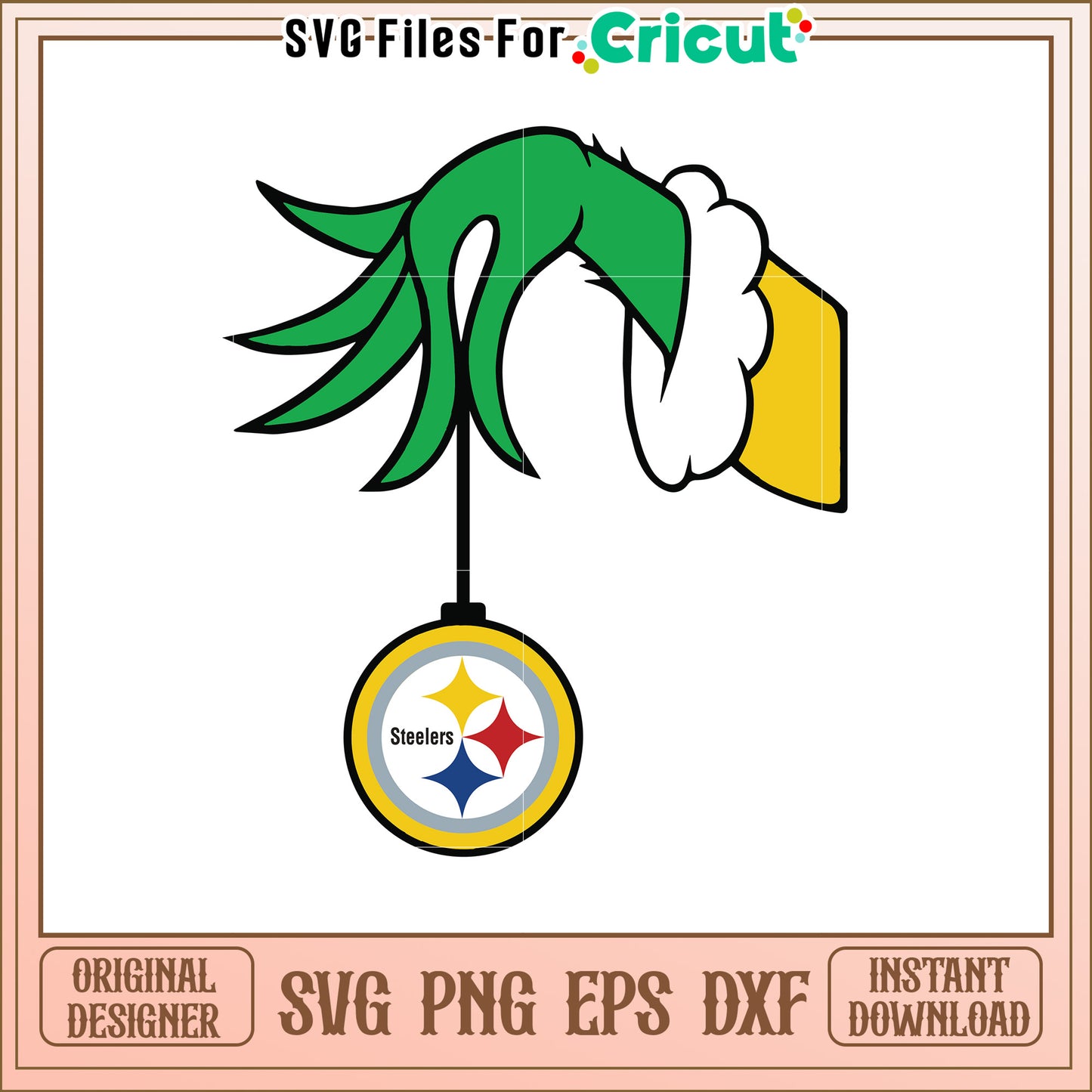 Green Hand Holding Beer SVG Design for Fans