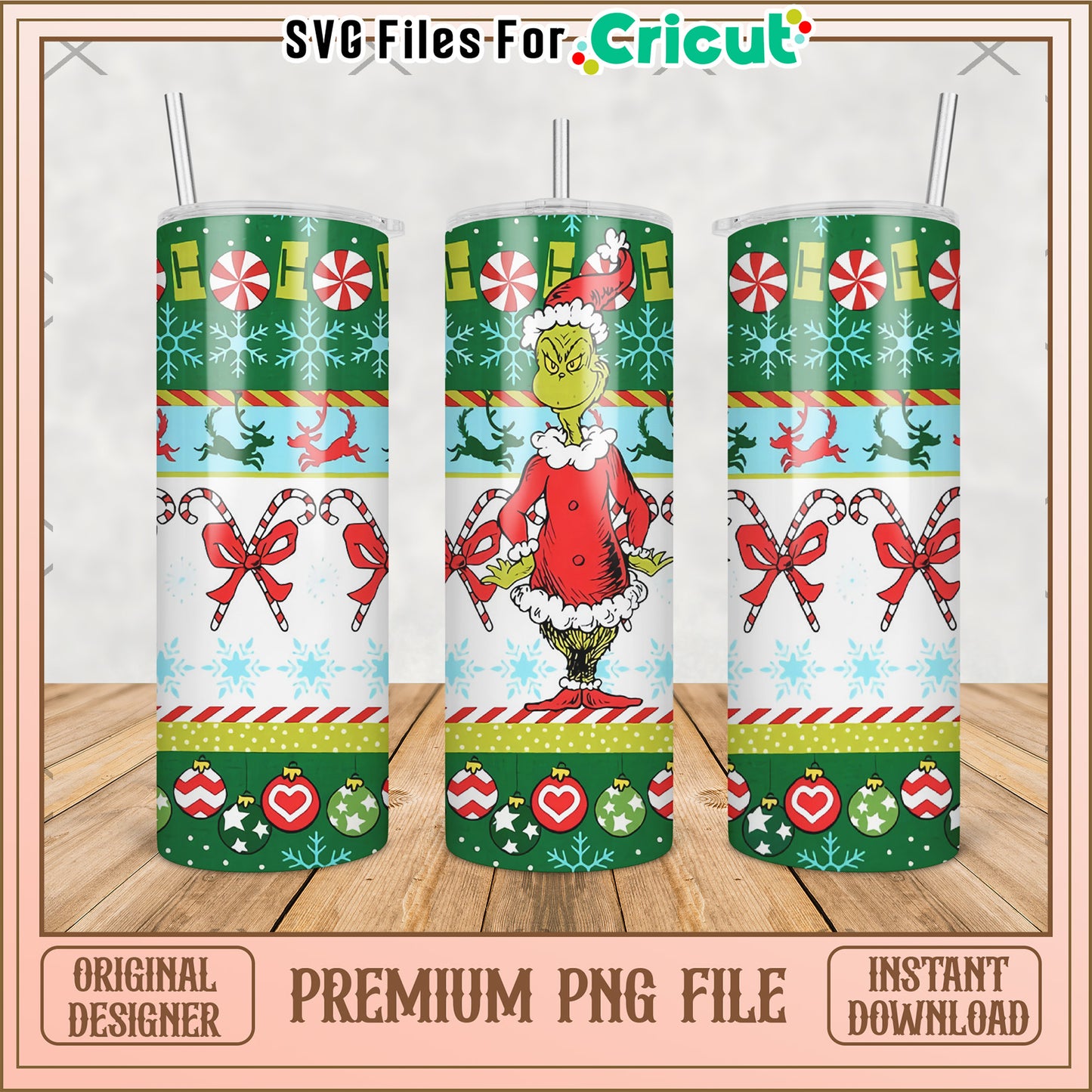 Green grinch christmas tumbler png, the grinch movie png, grinch tumbler png