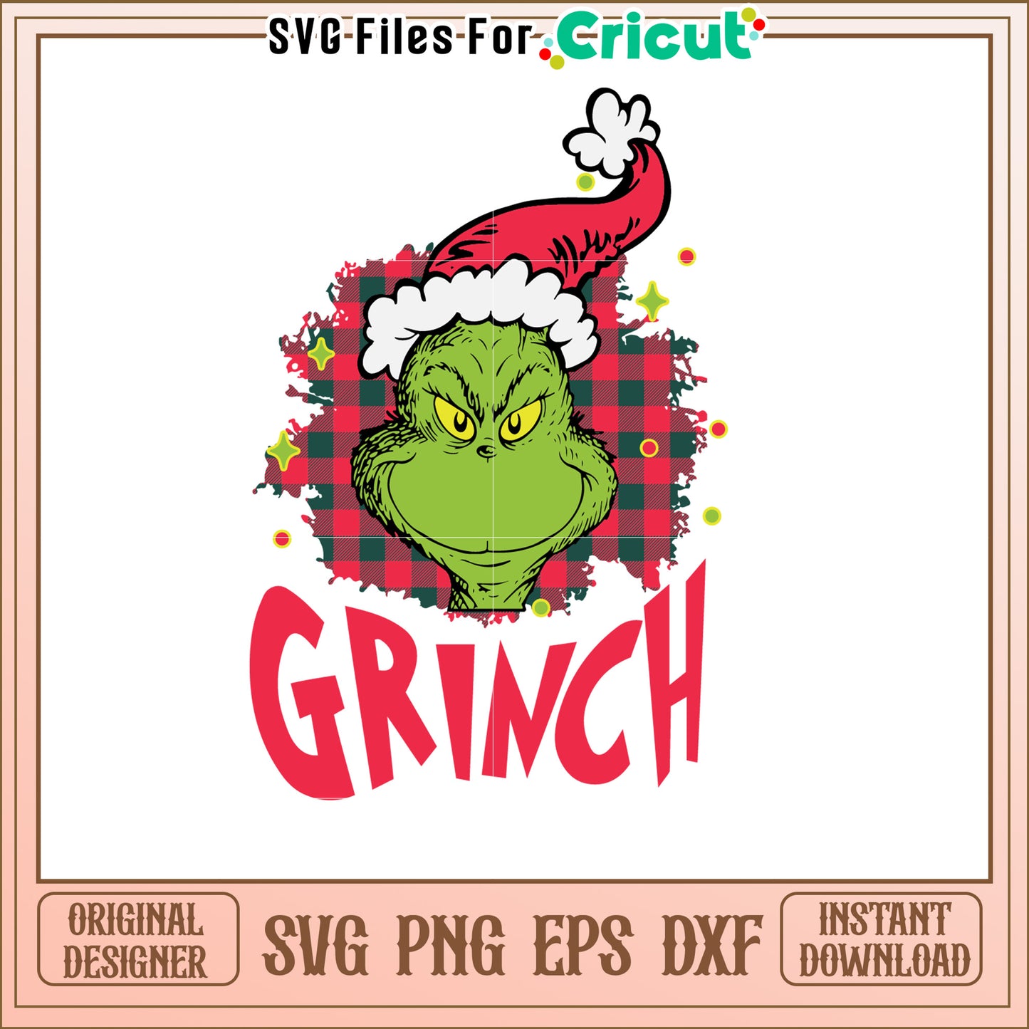 Grinch SVG Christmas Design