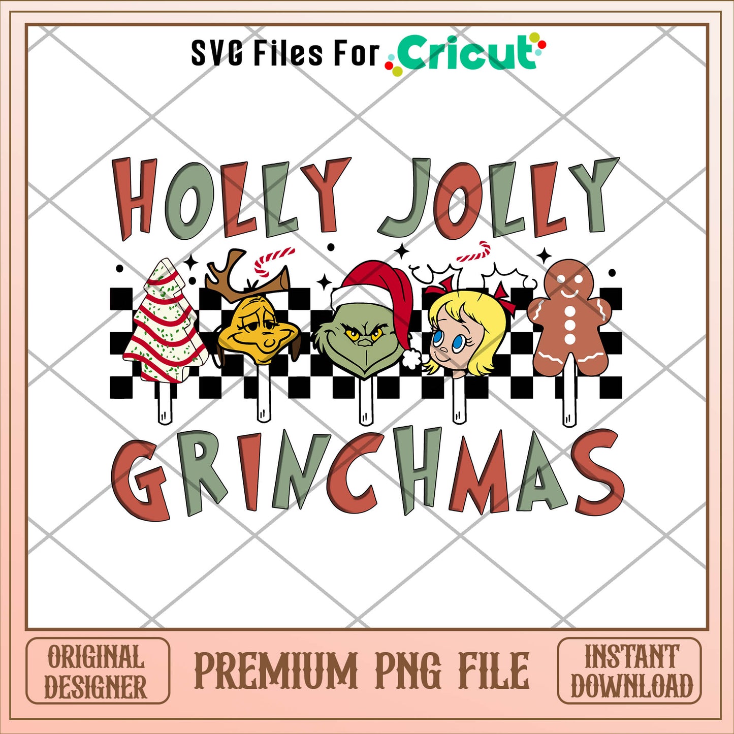 Grinch holly jolly christmas png, grinch png, christmas png