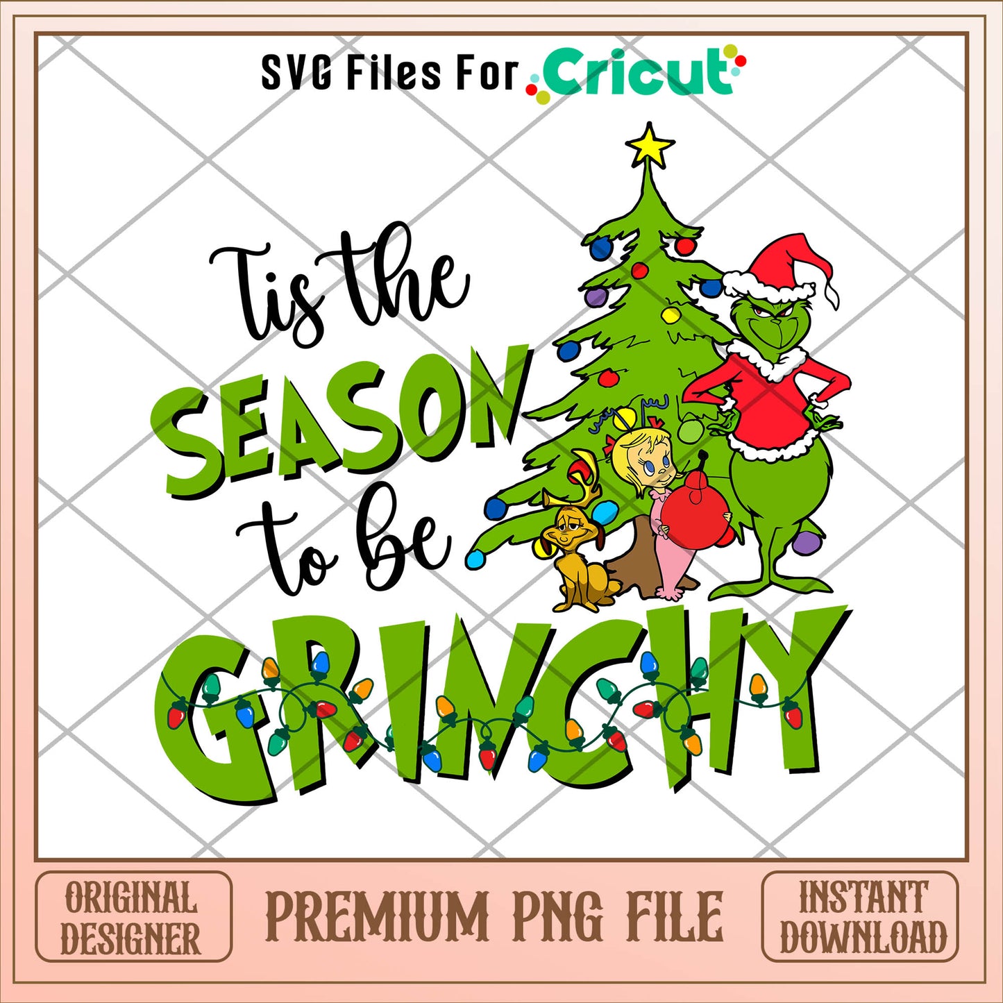Grinch tis the season to be gringhy png, christmas png