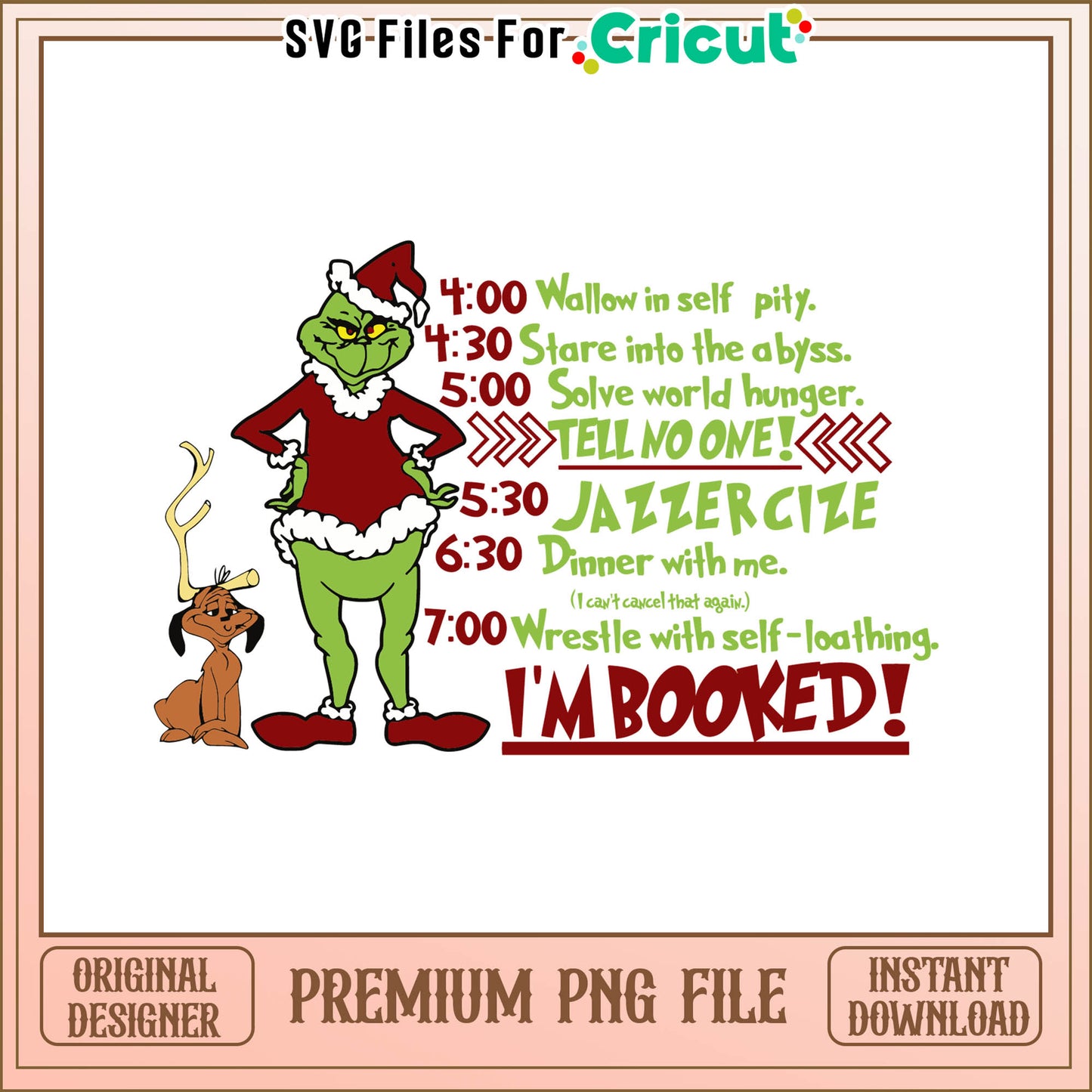Grinch and dog booked merry christmas png, grinch cartoons png