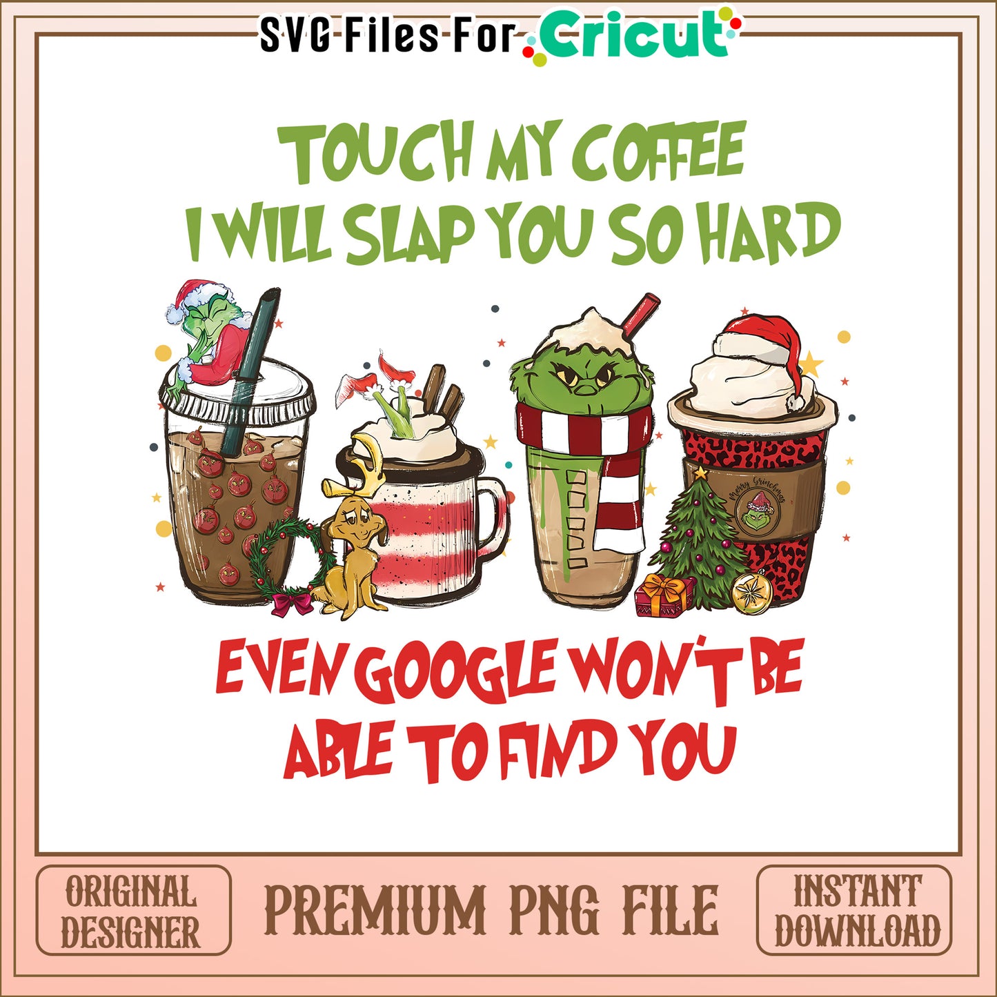 Grinch slap you so hard png, the grinch movie cartoon png
