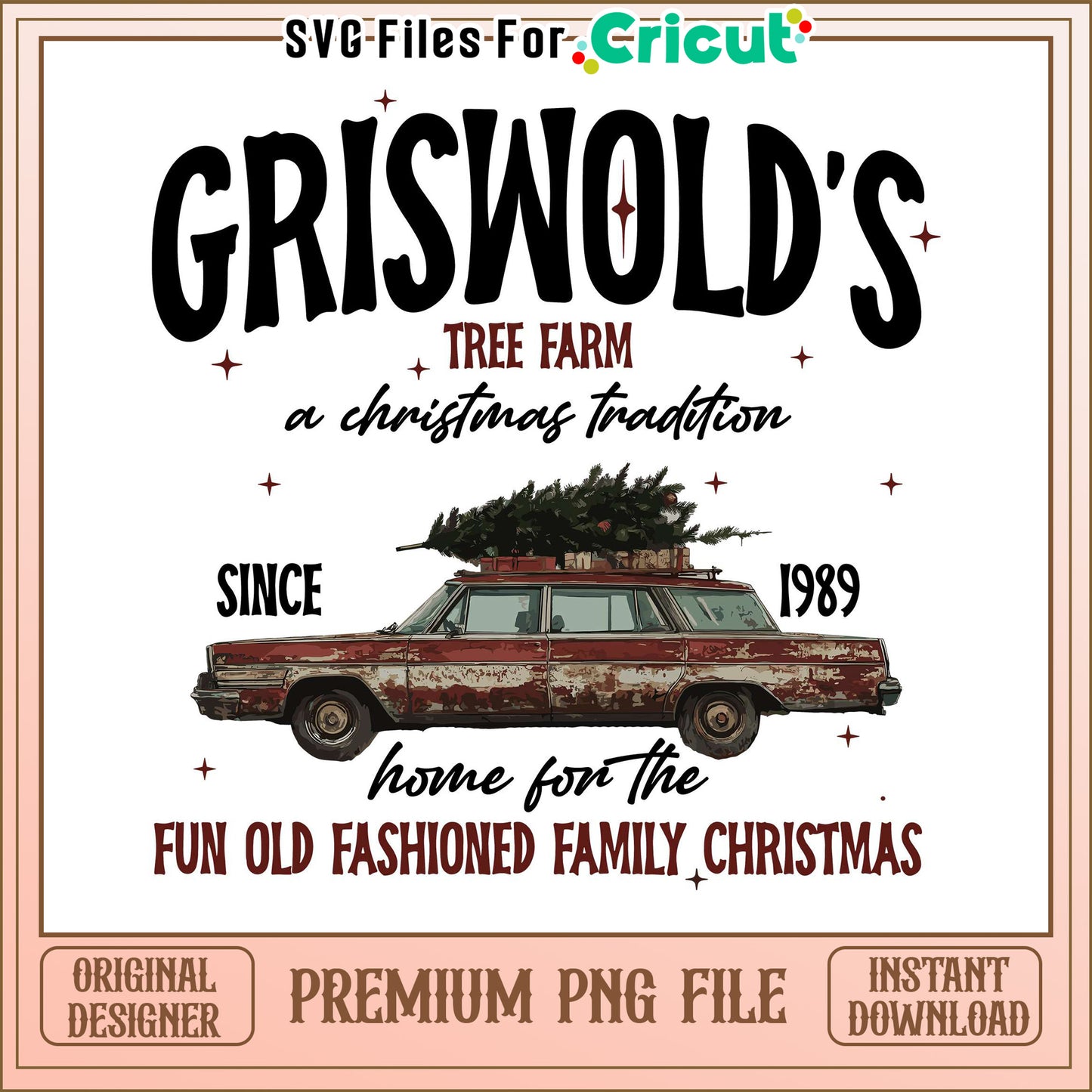 Griswold's Tree Farm PNG File, Celebrate a Christmas Tradition