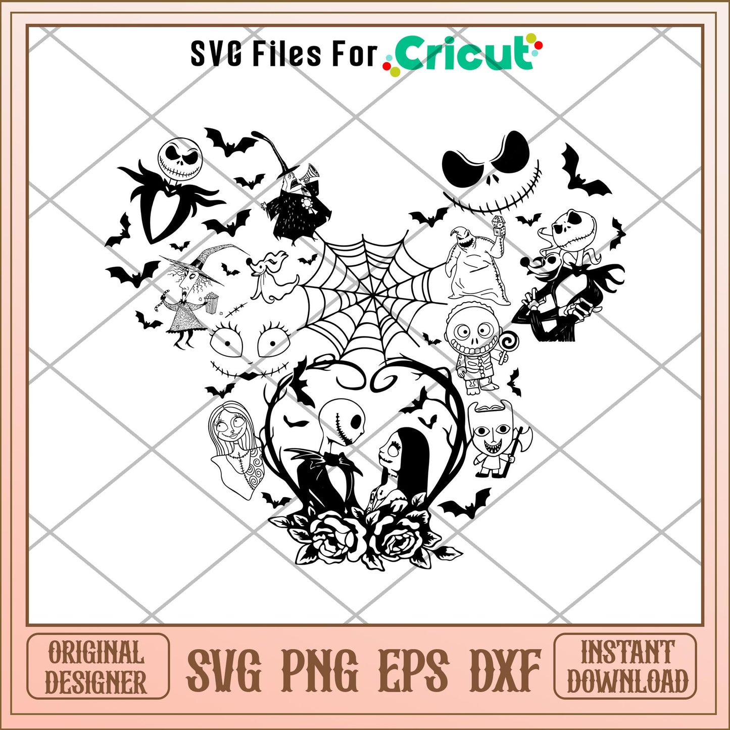 Halloween Nightmare Before svg, Nightmare Before Christmas svg, digital download