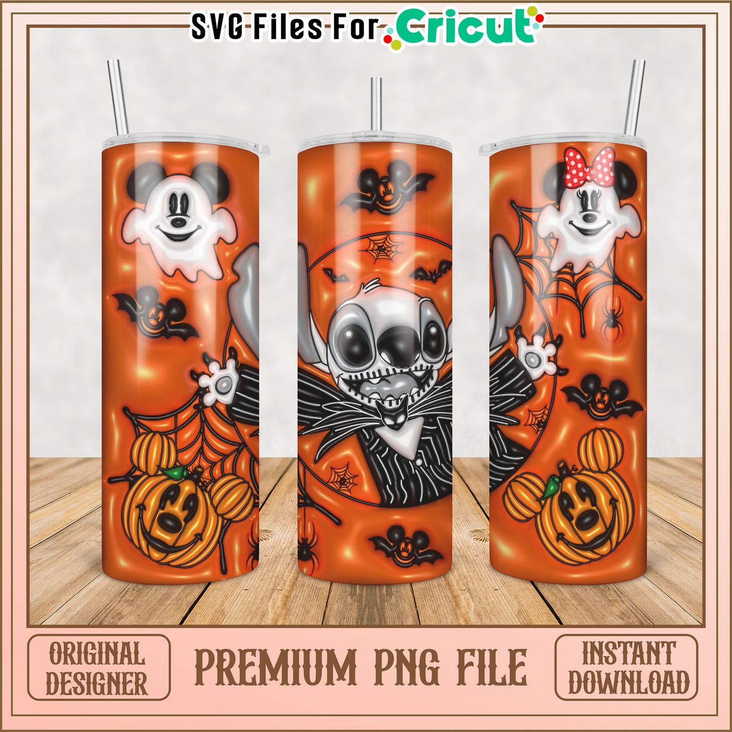 Halloween Stitch PNG Sublimation