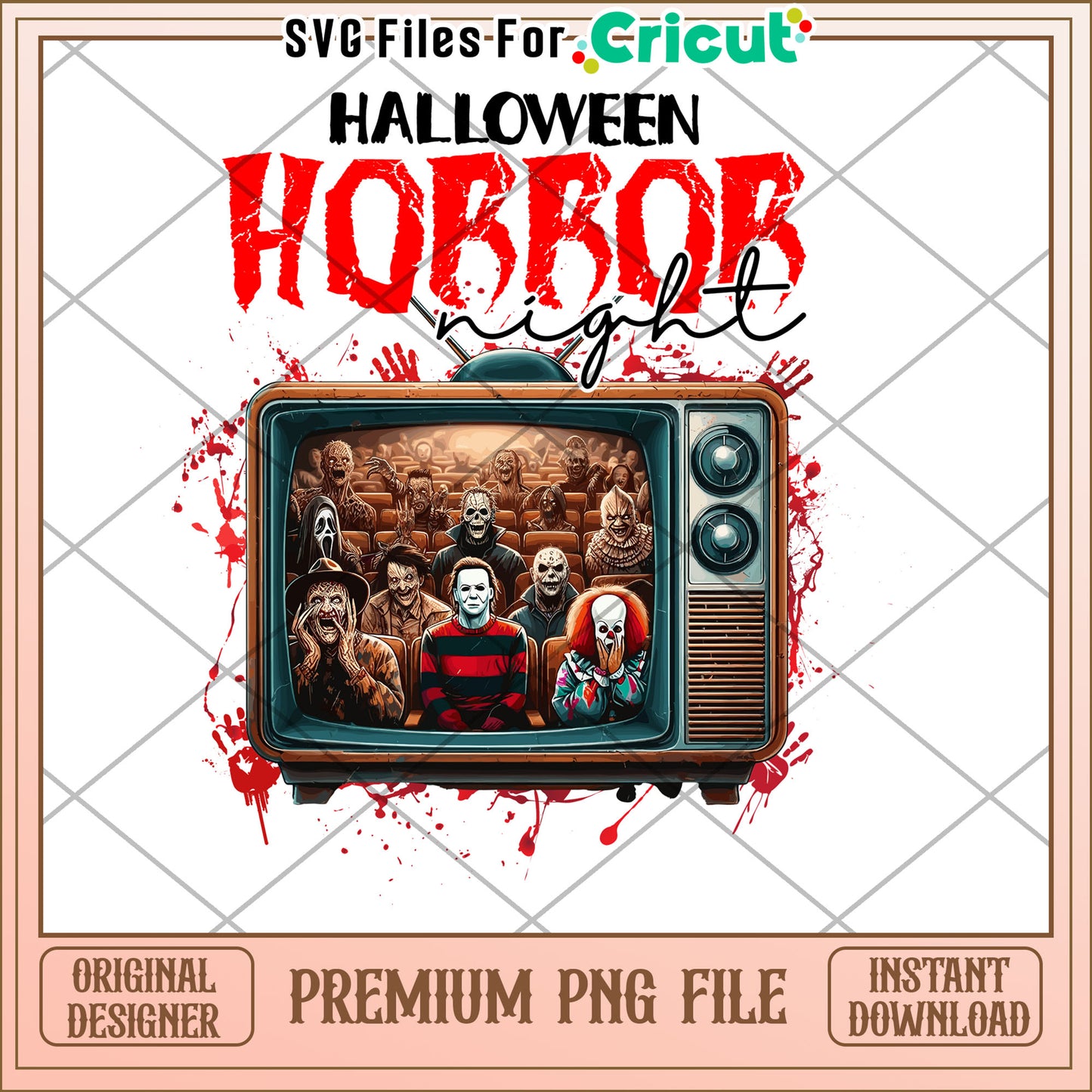 Halloween horror png, spooky halloween png, halloween killers png