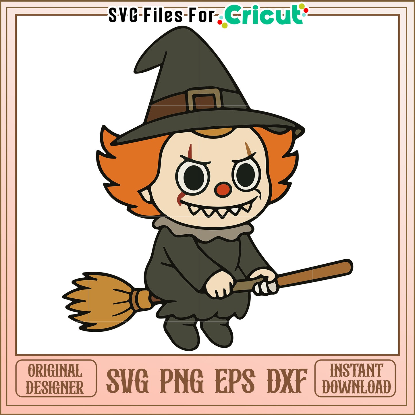 Halloween labubu svg, halloween cartoon svg, halloween pumkin svg