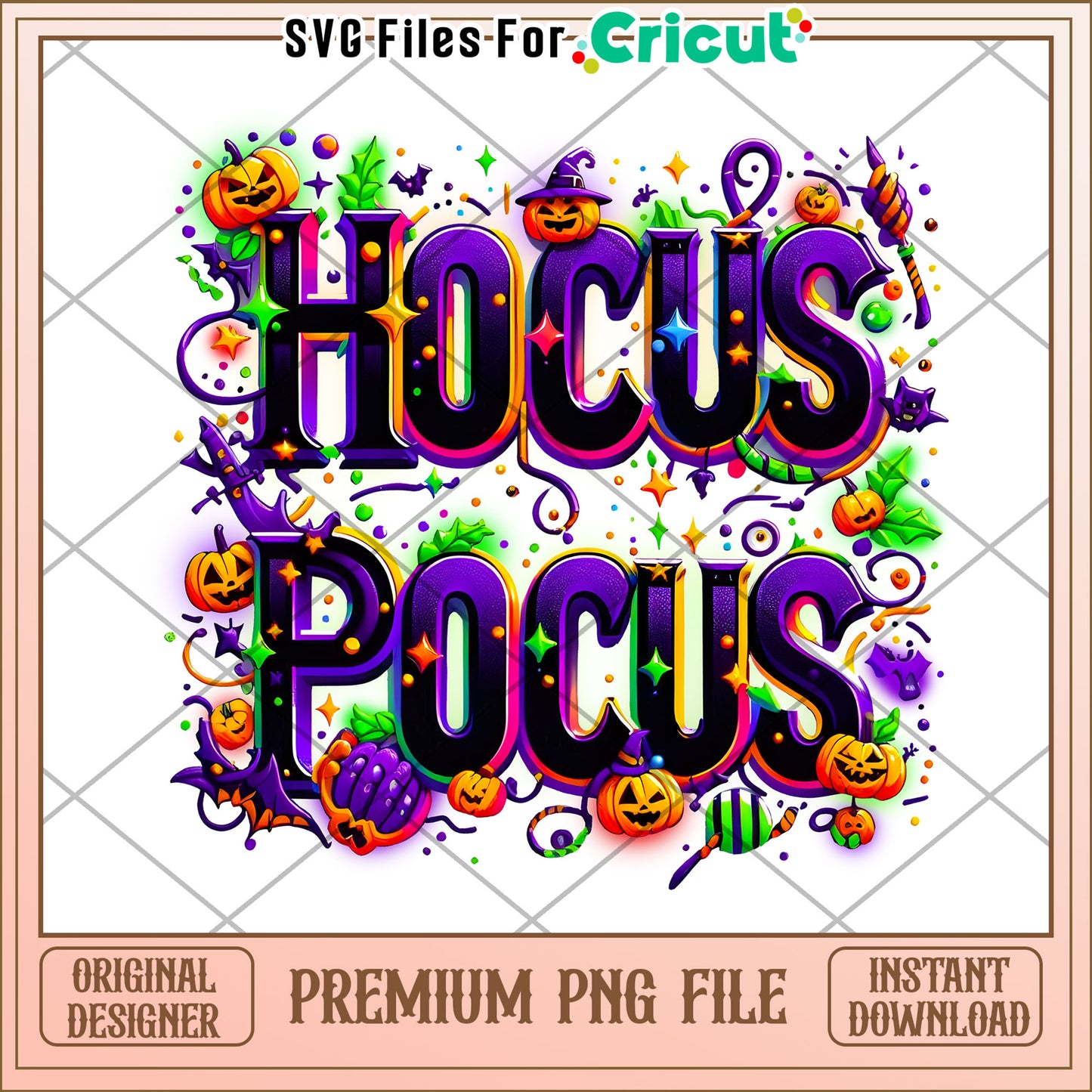 Hallowwen design hocus pocus png, happy halloween png, funny quotes png